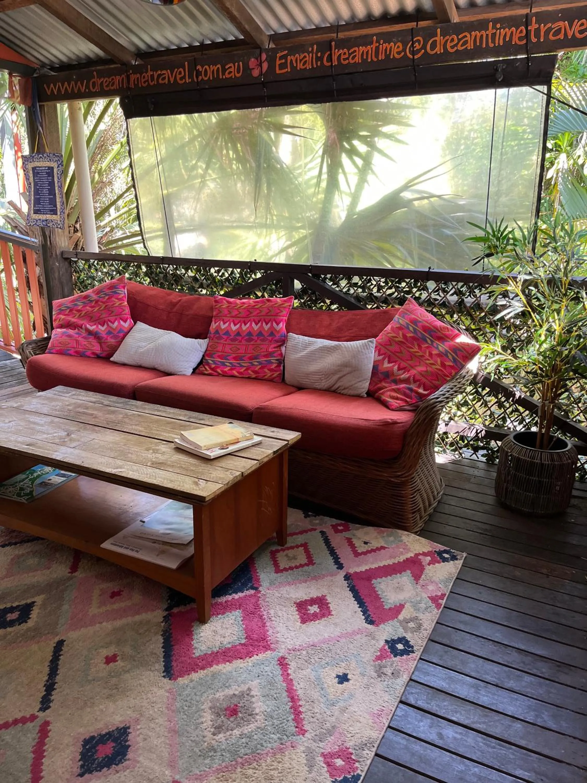 Balcony/Terrace in Dreamtime Hostel