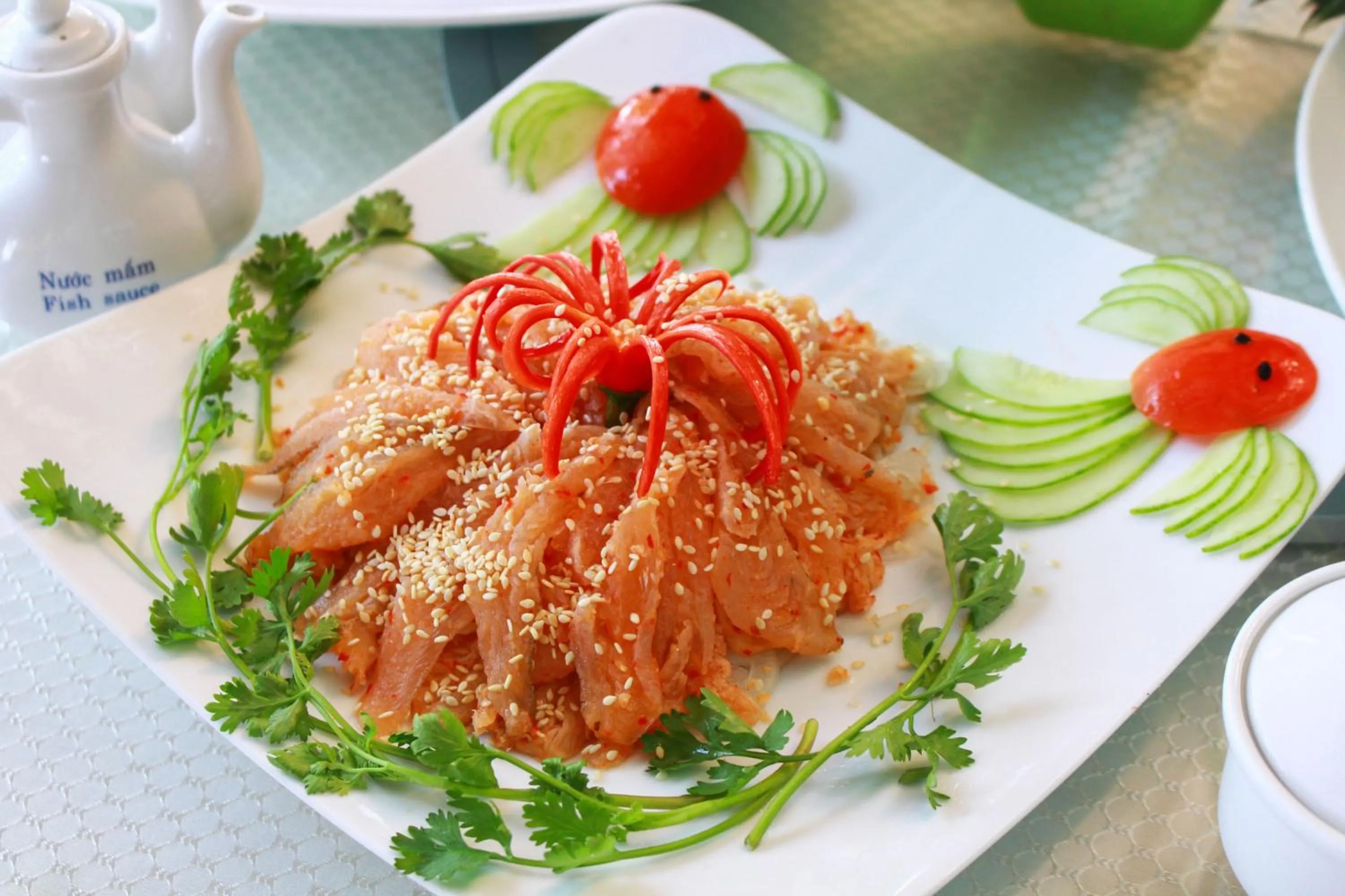 Continental breakfast in Dat Lanh Beach Resort