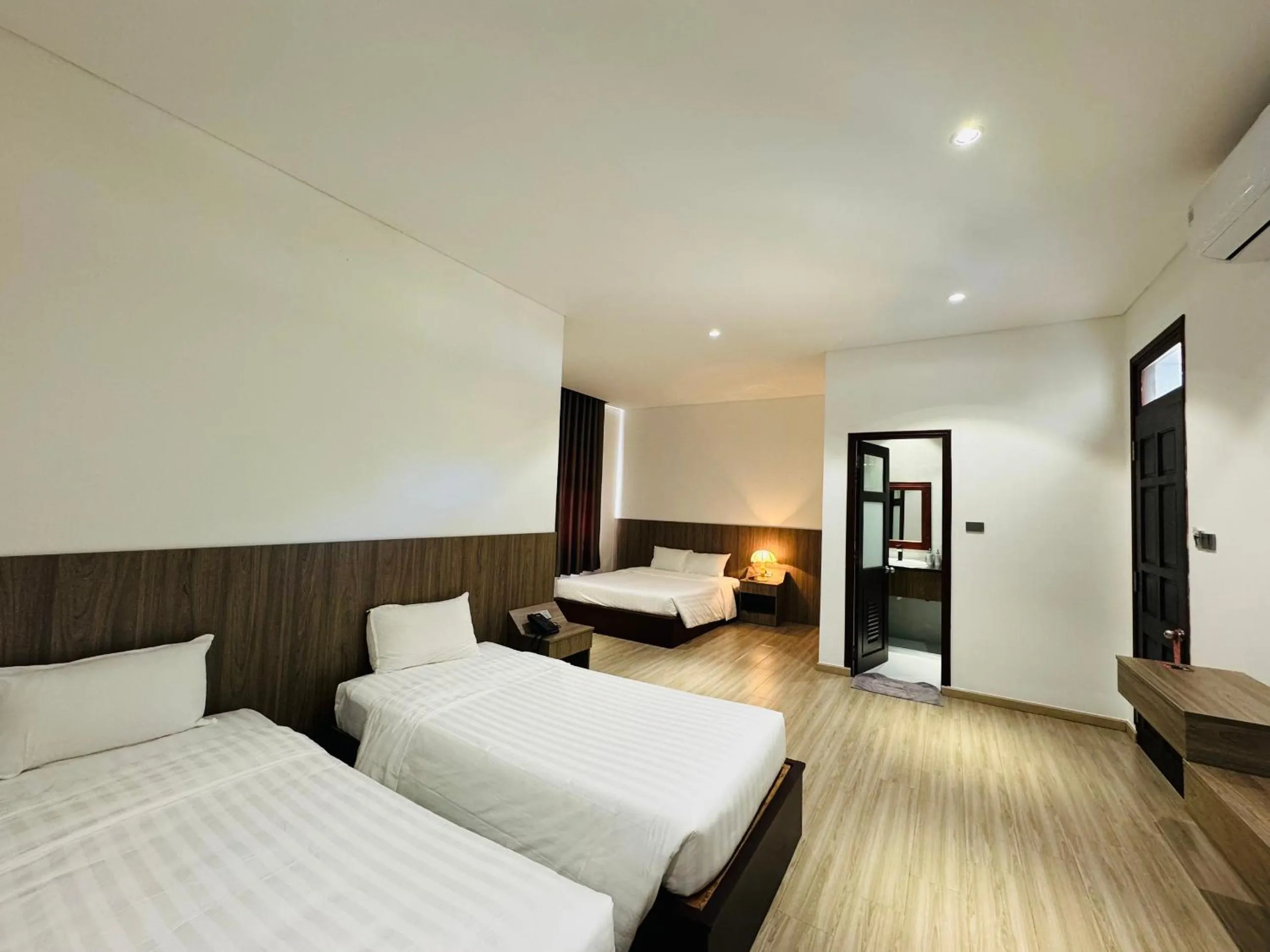 Bed in Dat Lanh Beach Resort