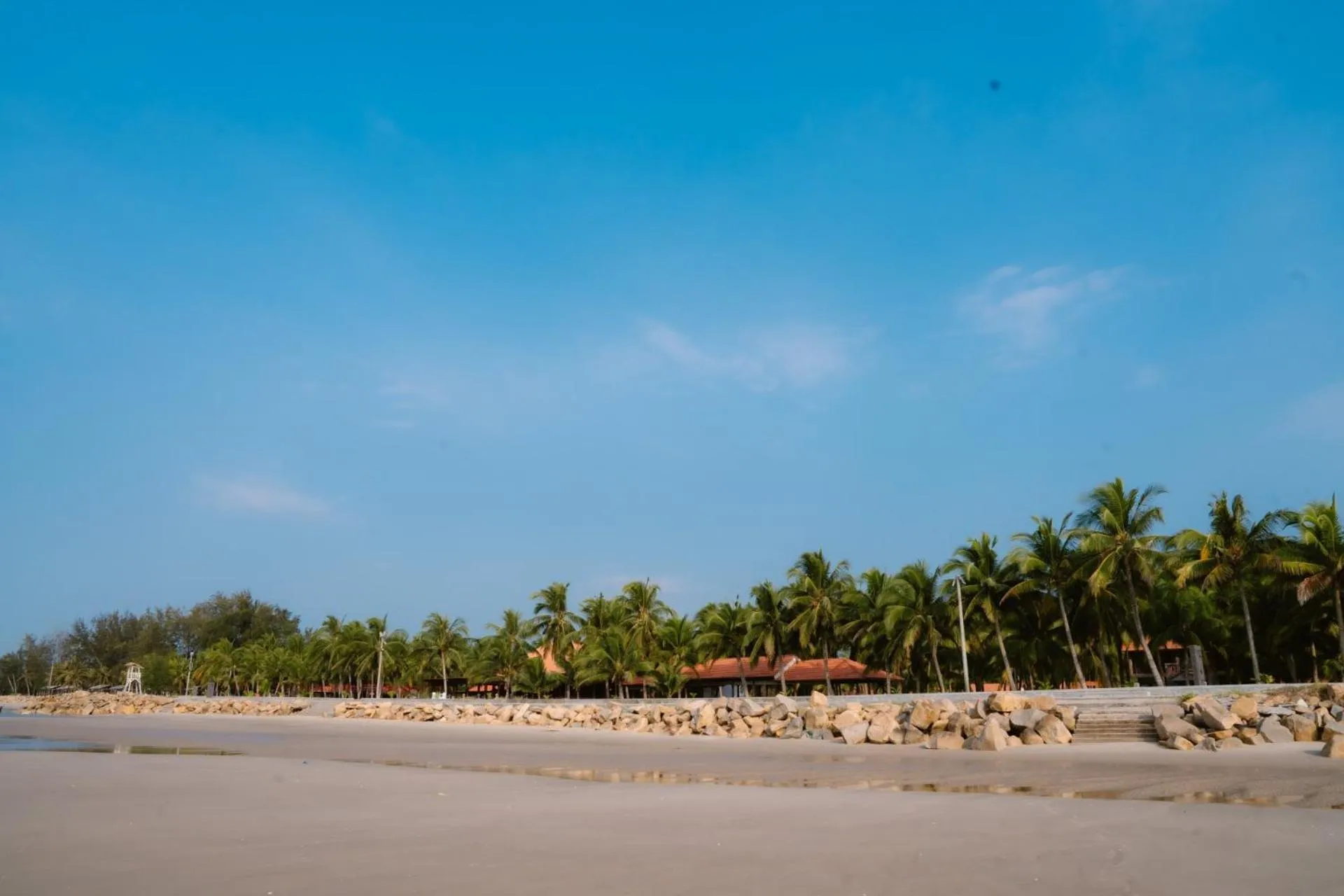Natural landscape in Dat Lanh Beach Resort