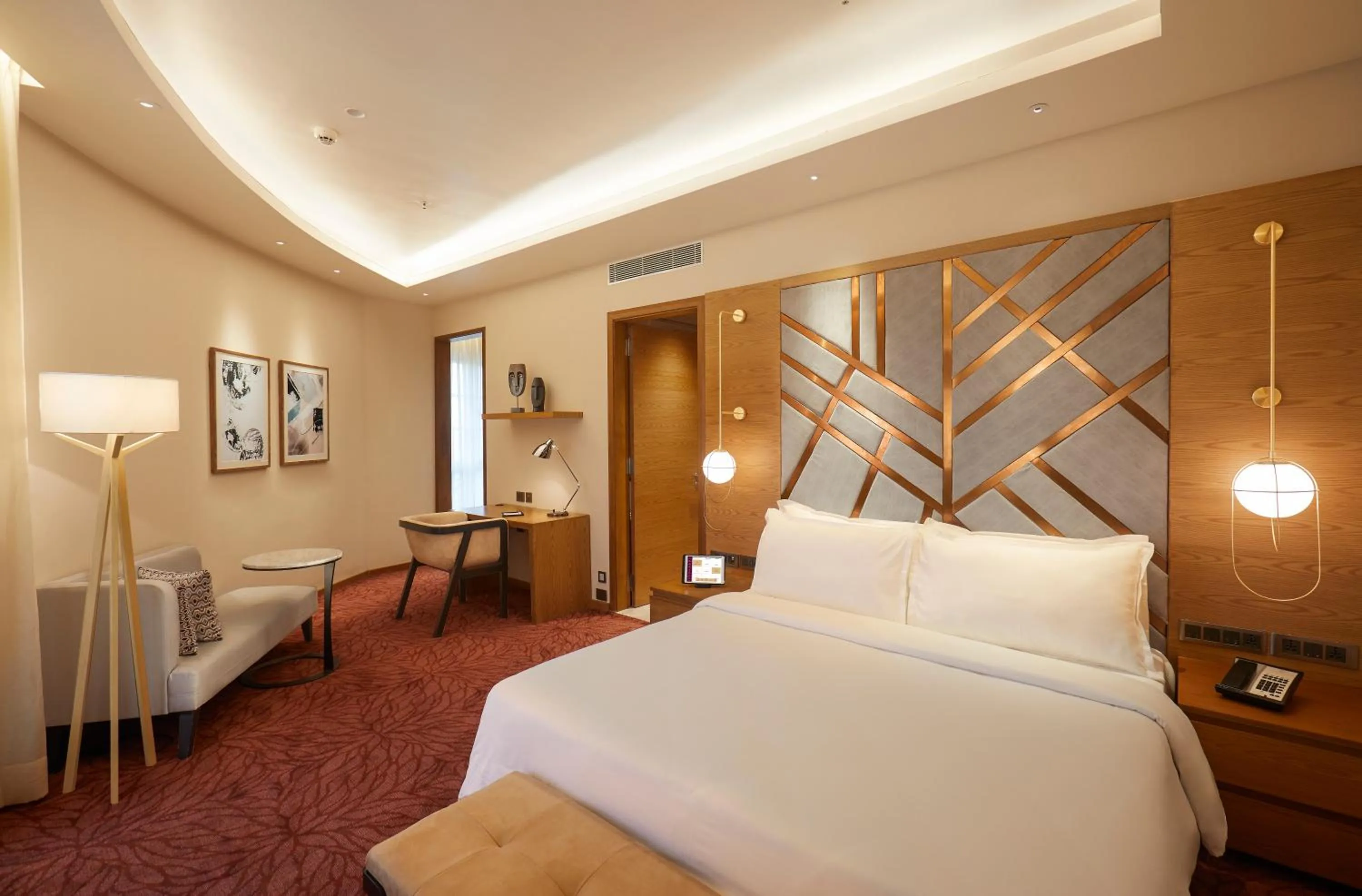 Bedroom, Bed in The Residency Towers