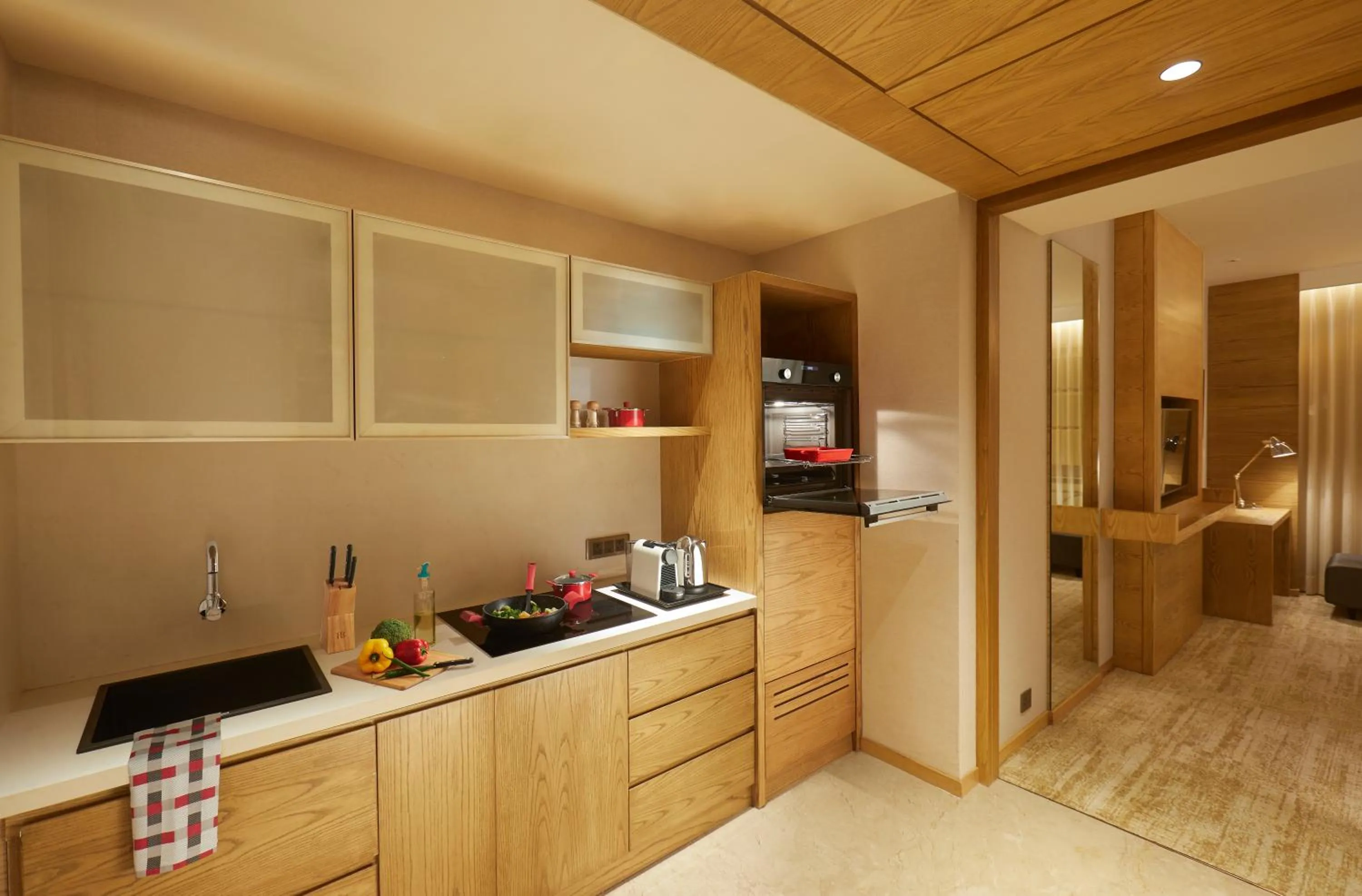 Kitchen or kitchenette in The Residency Towers