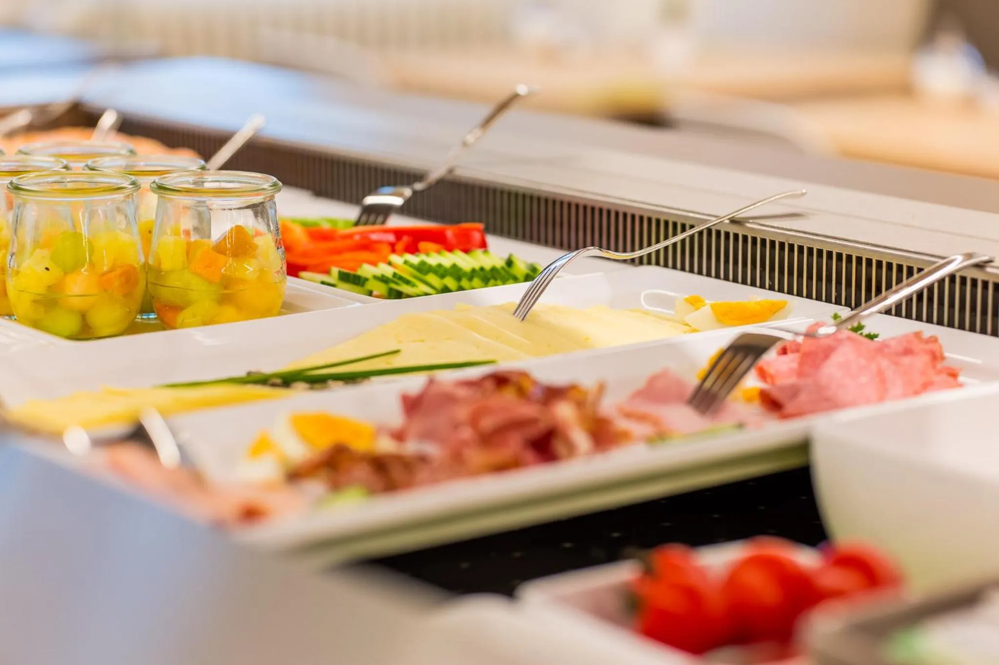 Buffet breakfast in DIE KRONE - Hotel Garni