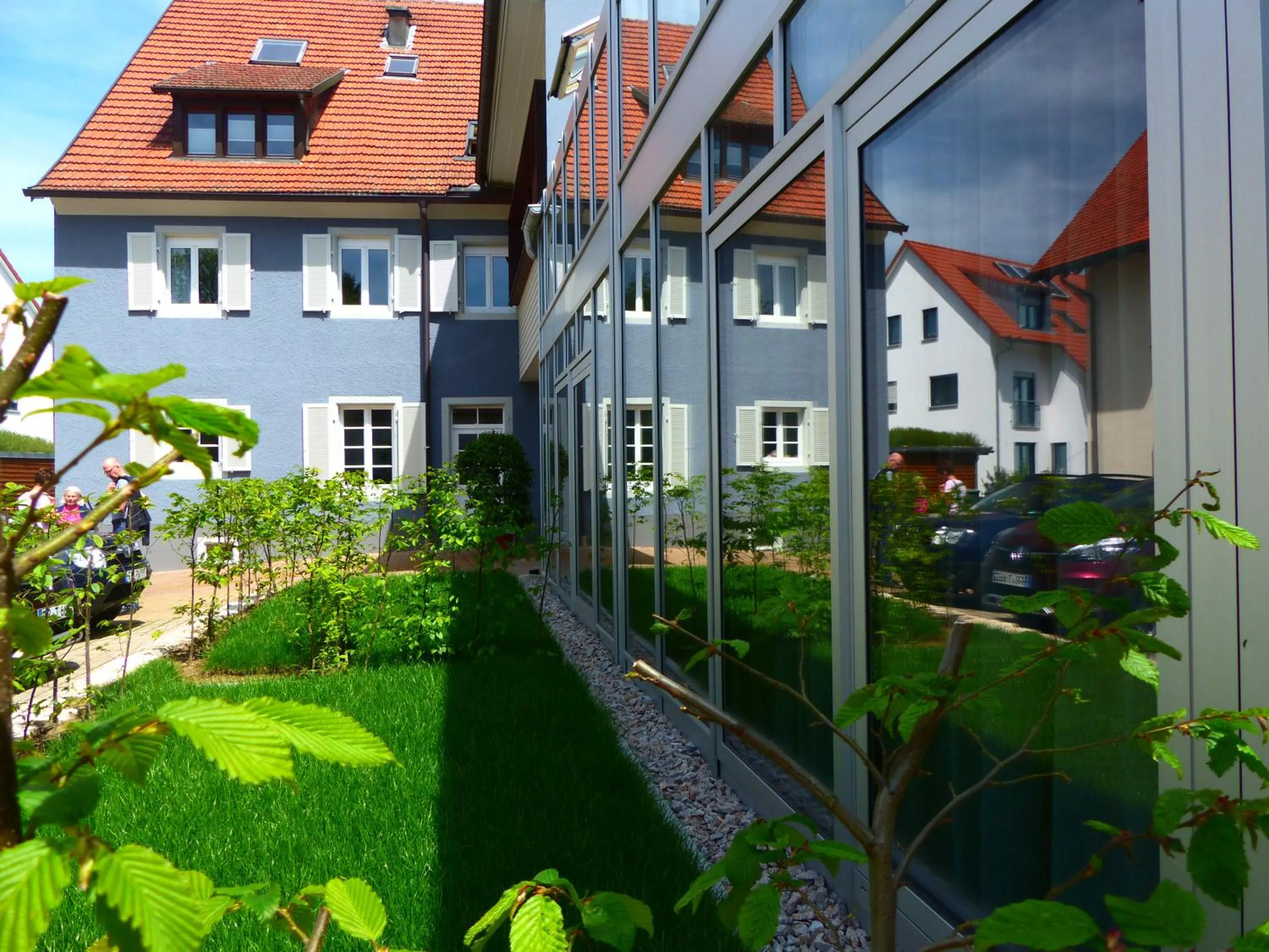 Property building in DIE KRONE - Hotel Garni