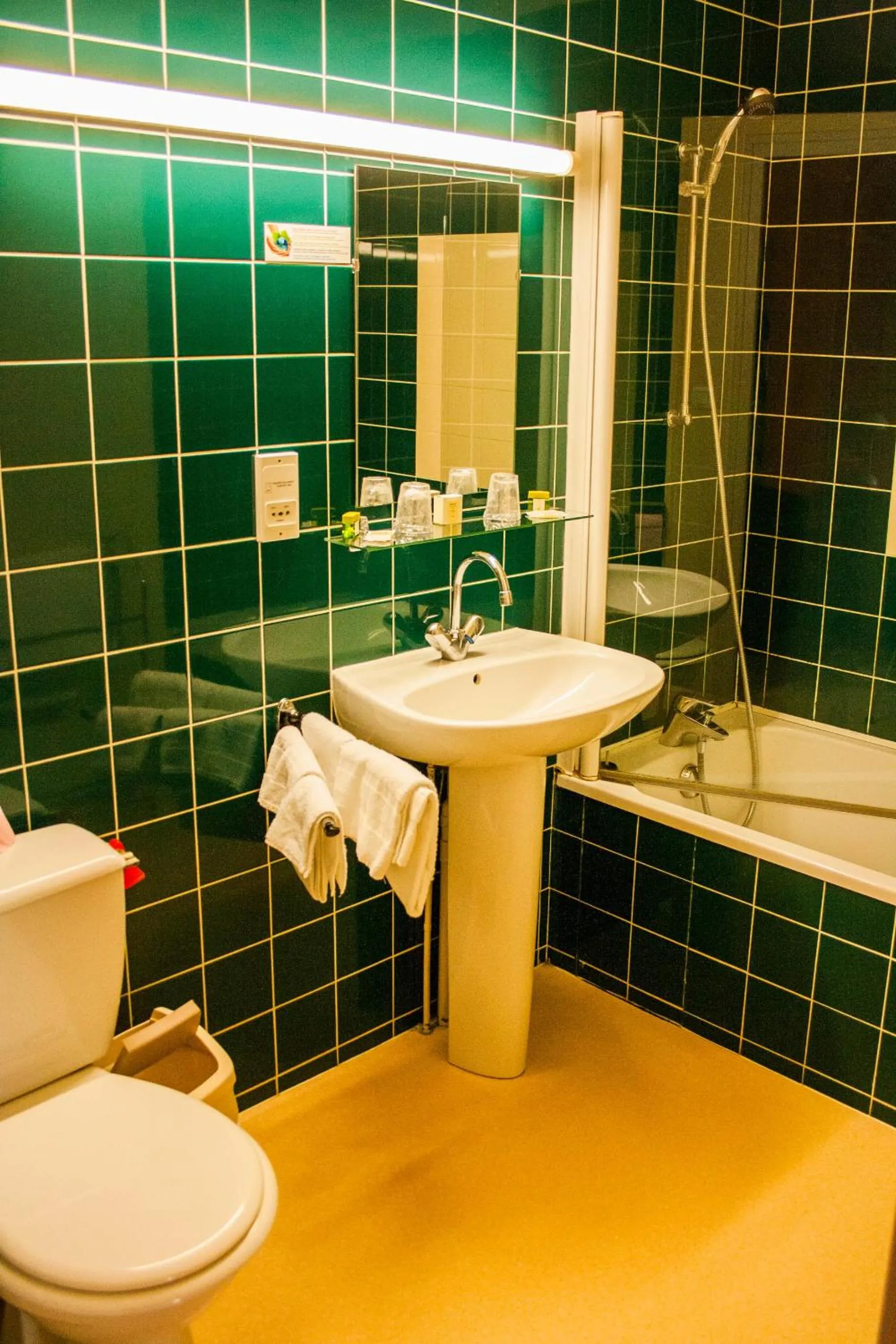 Bathroom in Auberge de la Fontaine