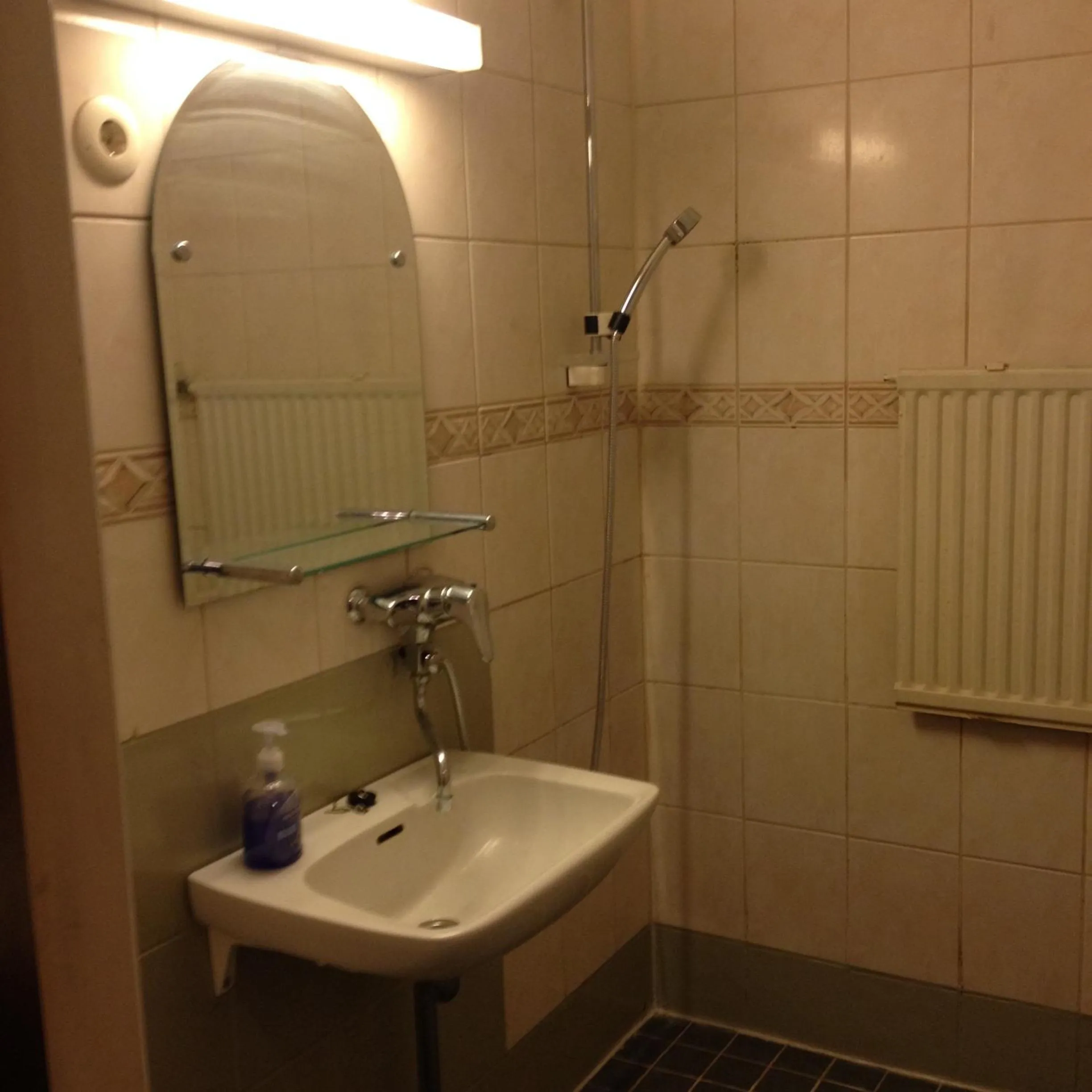 Shower in Hotel Lamminpää