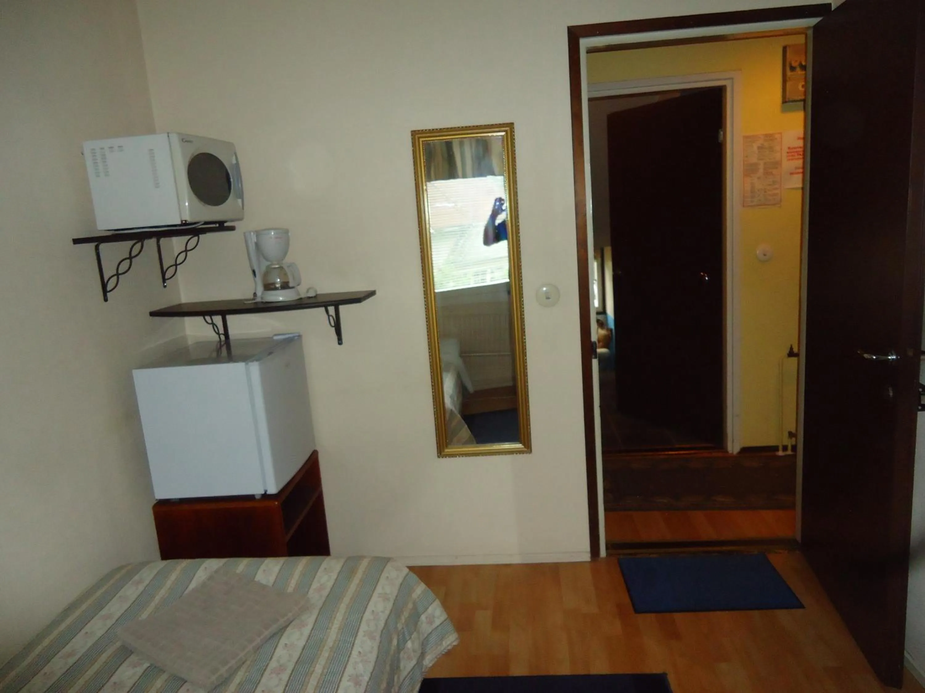 Decorative detail, Bed in Hotel Lamminpää