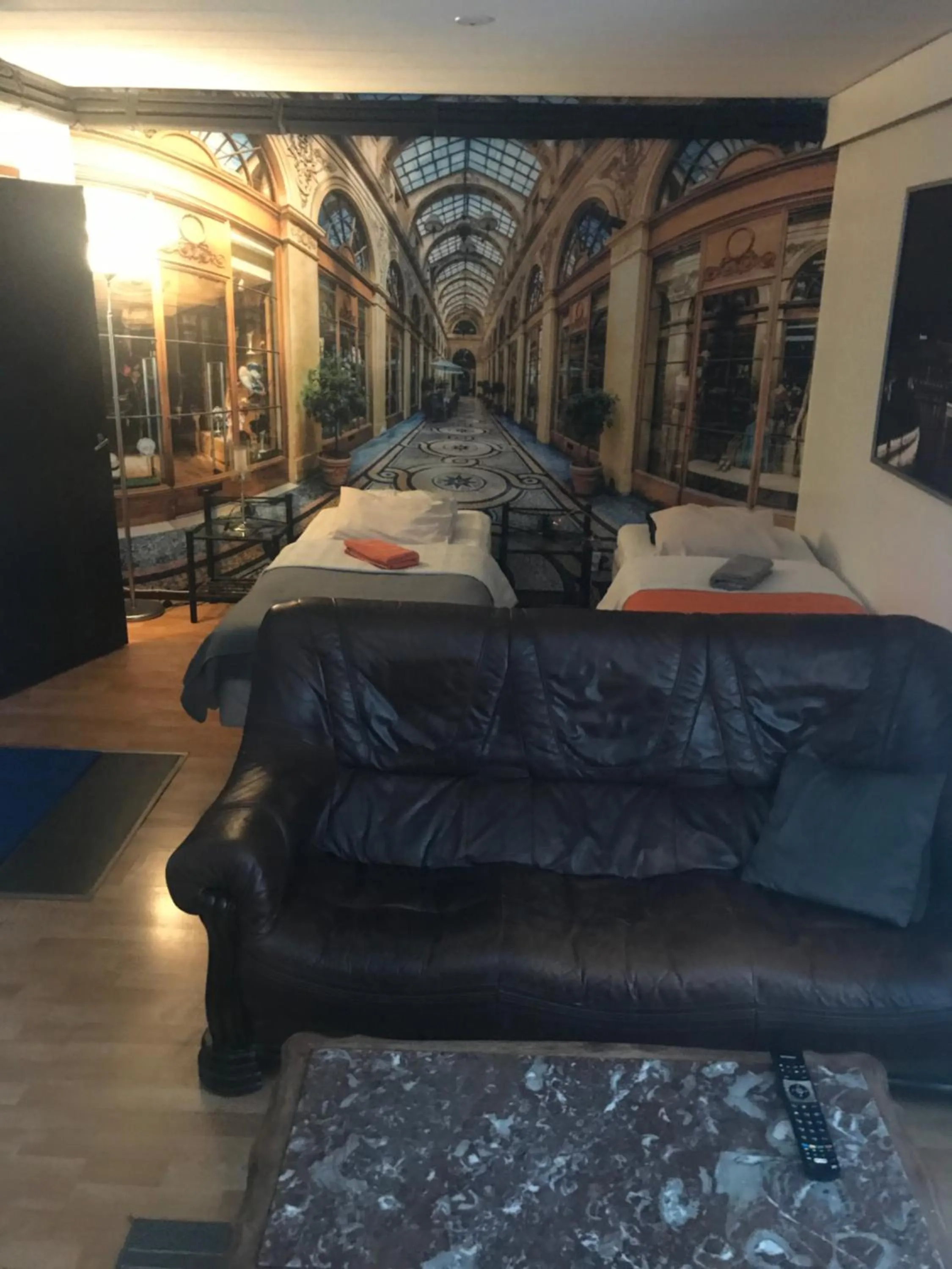 Bed in Hotel Lamminpää