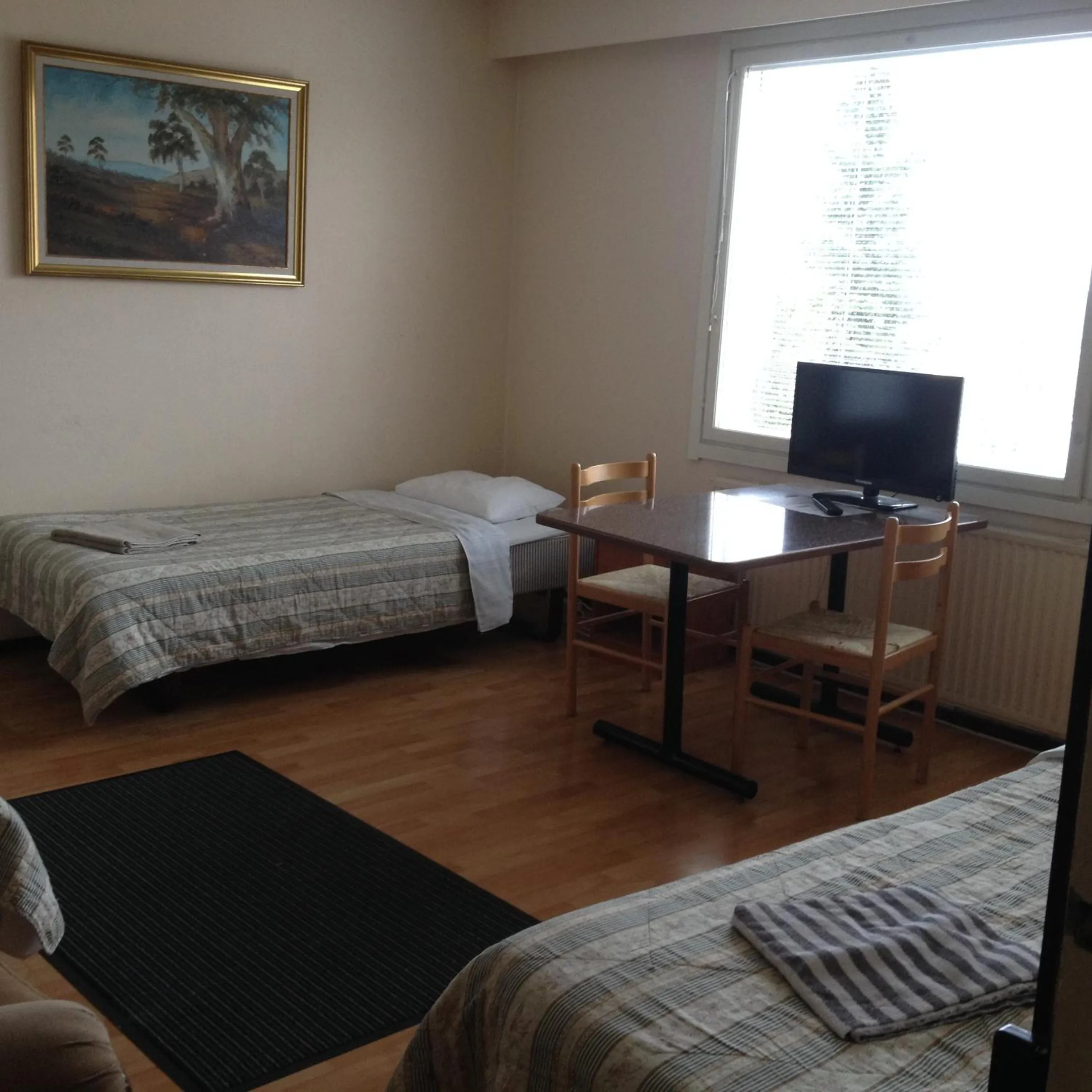 Bed in Hotel Lamminpää