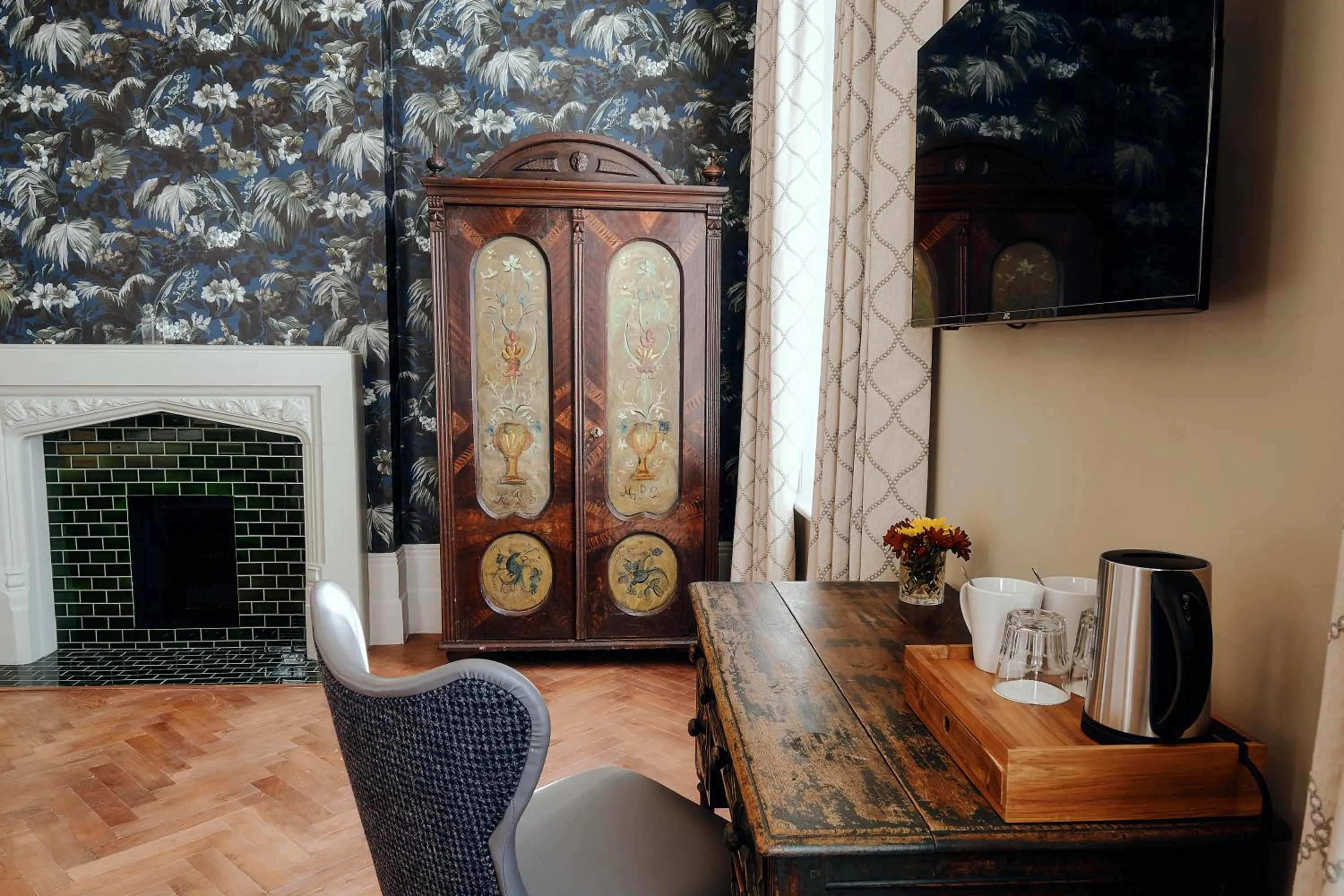 Bedroom in The Black Lion Pub & Boutique Guesthouse