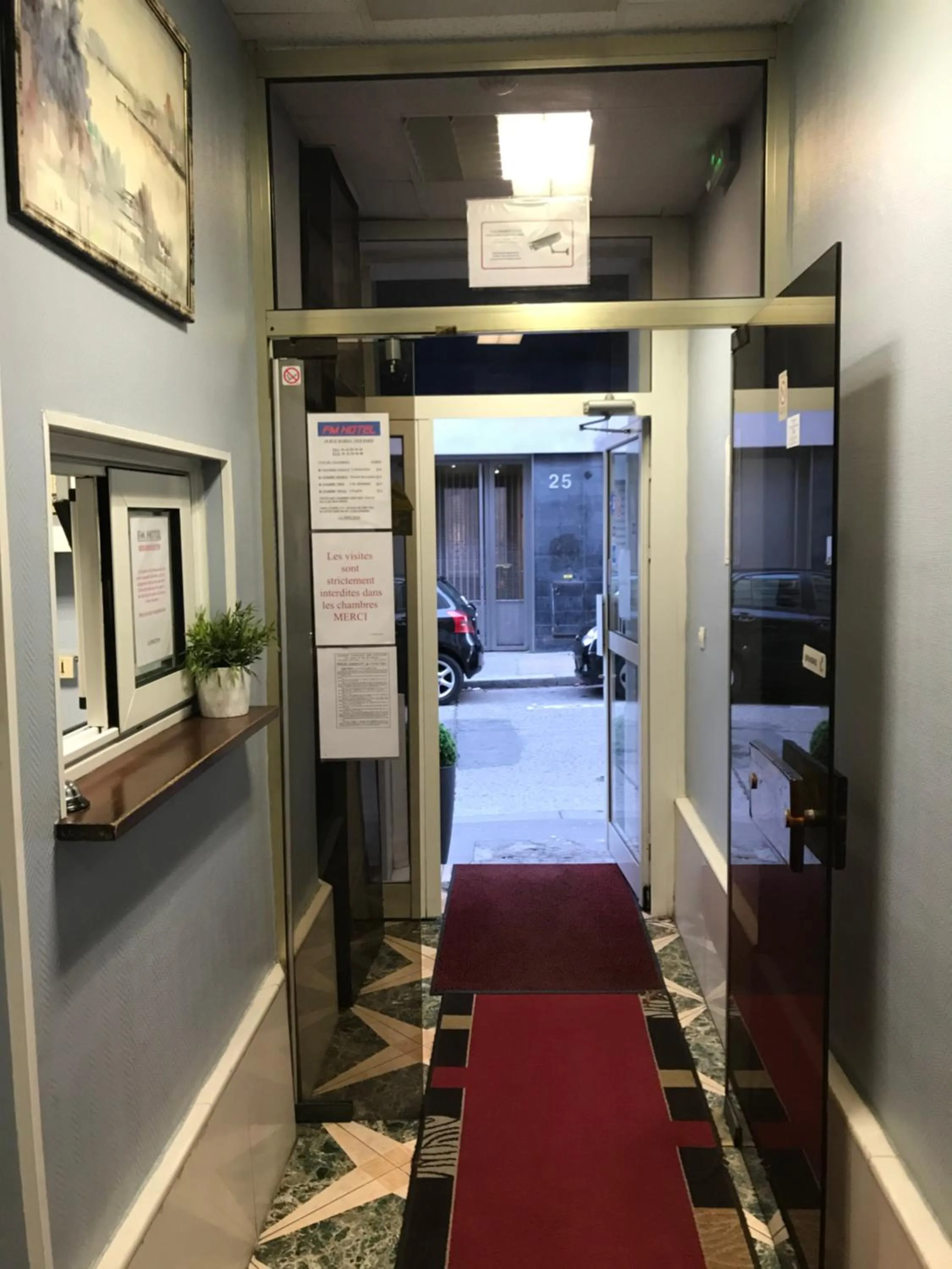 Facade/entrance in FM Hotel