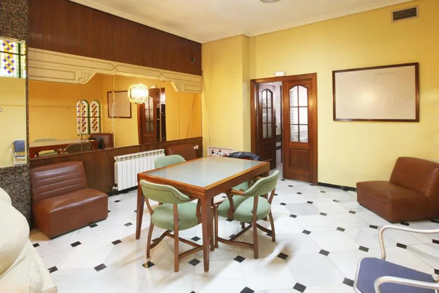 Seating area in El Cisne