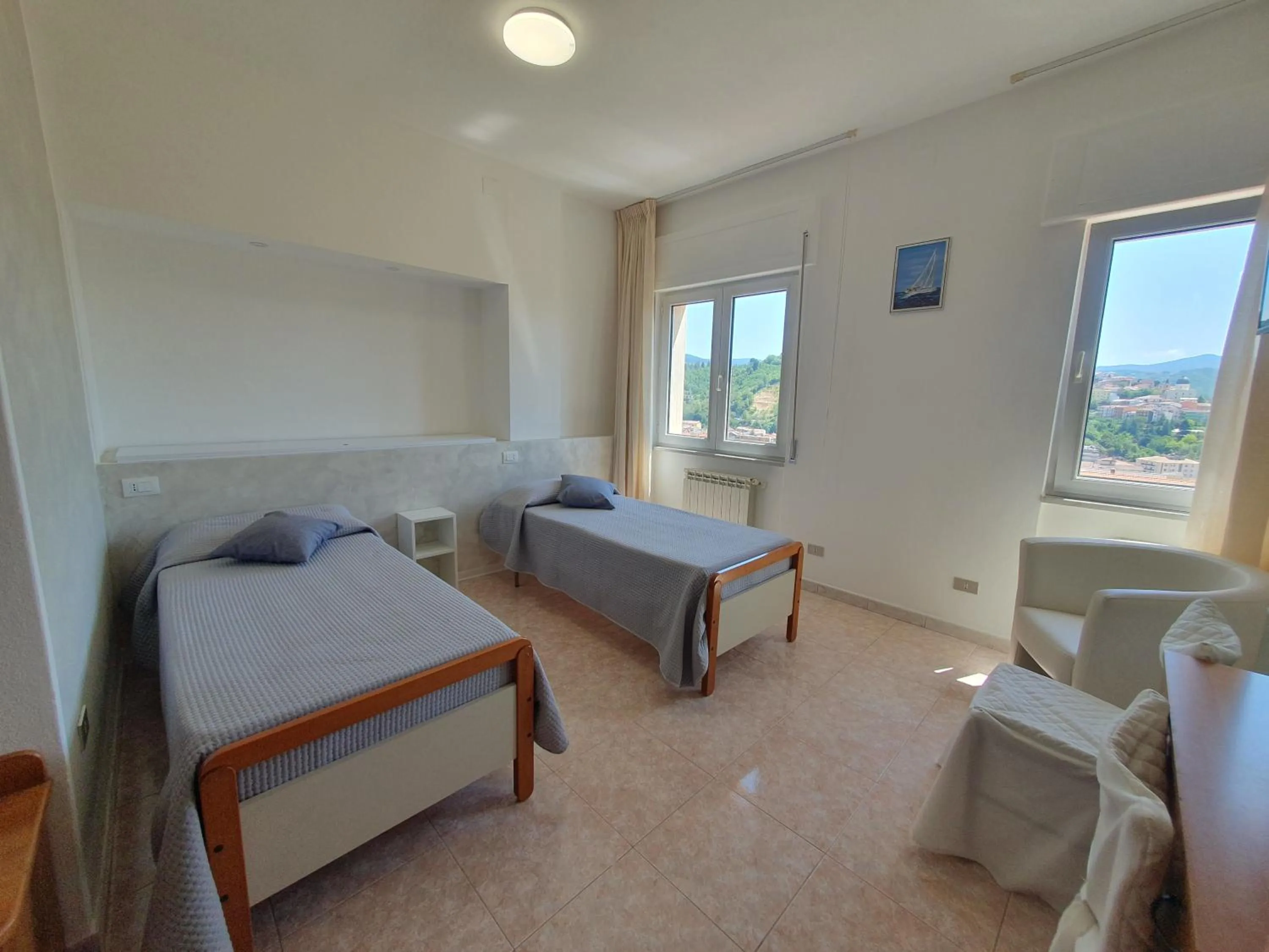 Bed in Hotel Ristorante SUPERSONIK