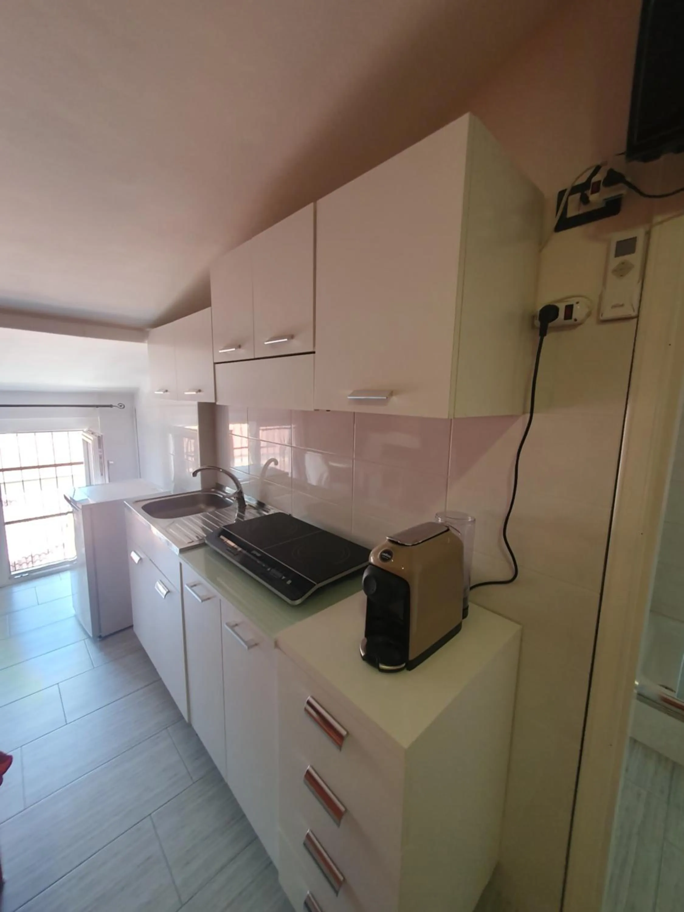 Kitchen or kitchenette in Hotel Ristorante SUPERSONIK