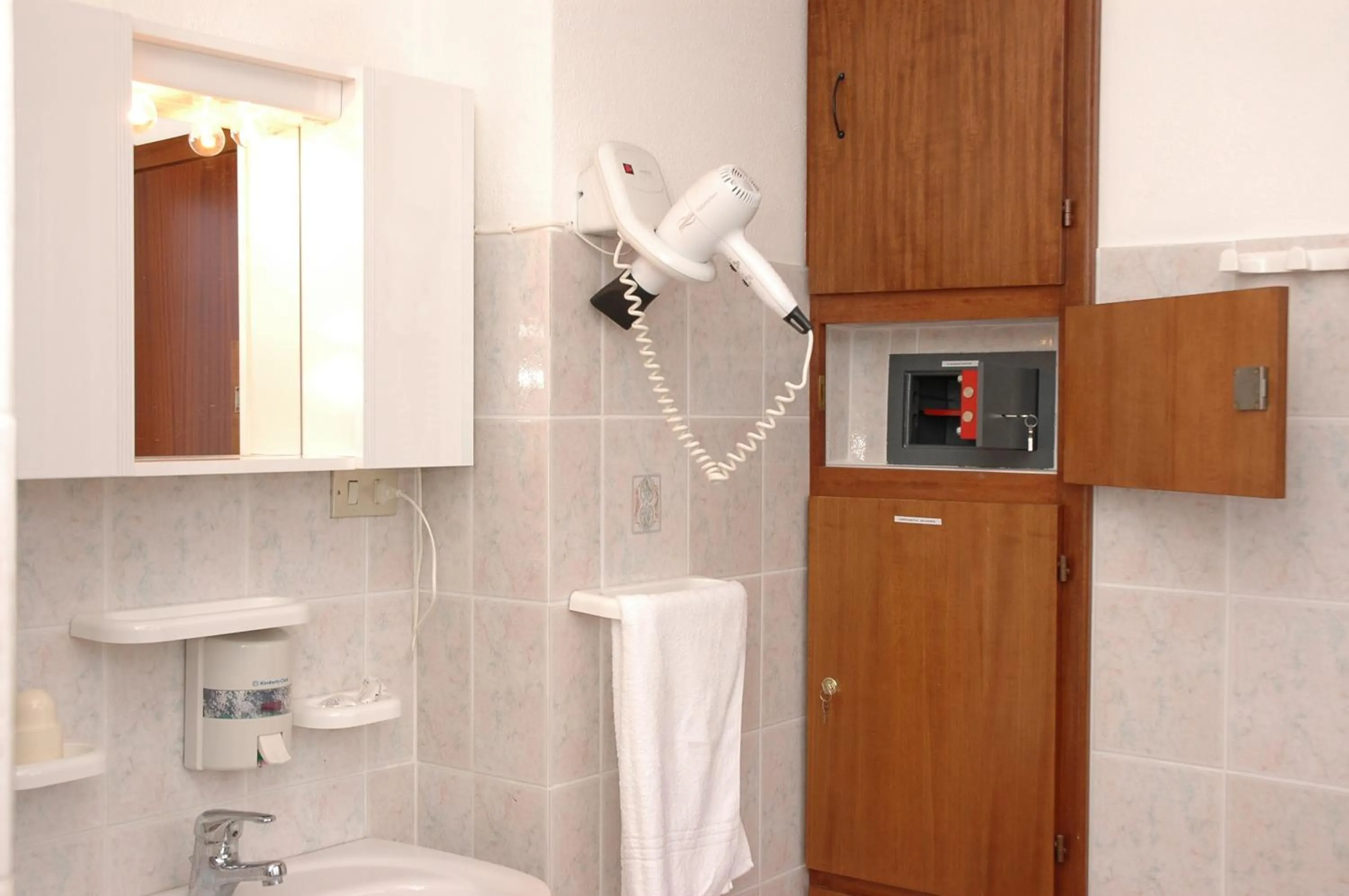 Bathroom in Hotel Ristorante SUPERSONIK