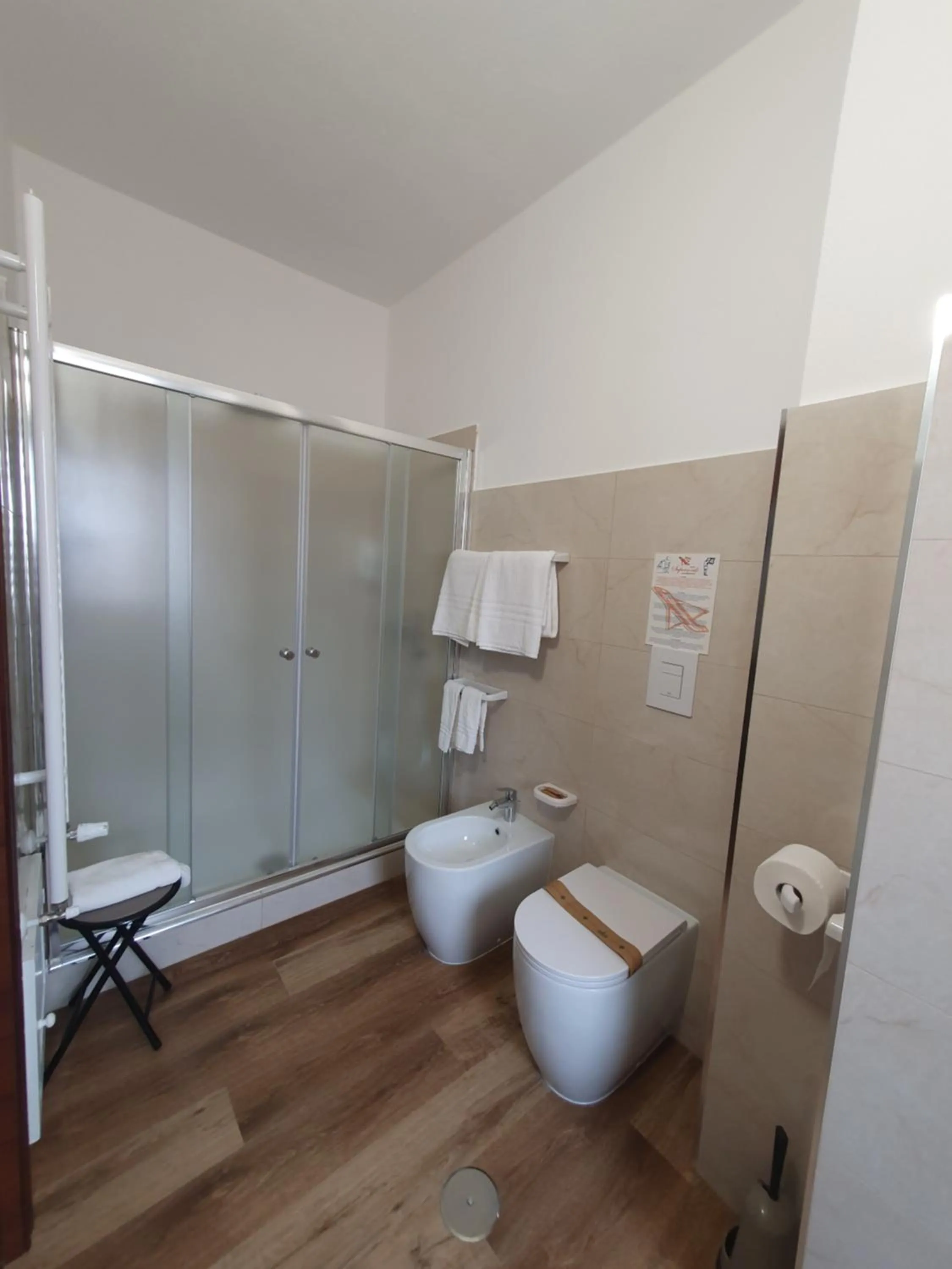 Bathroom in Hotel Ristorante SUPERSONIK