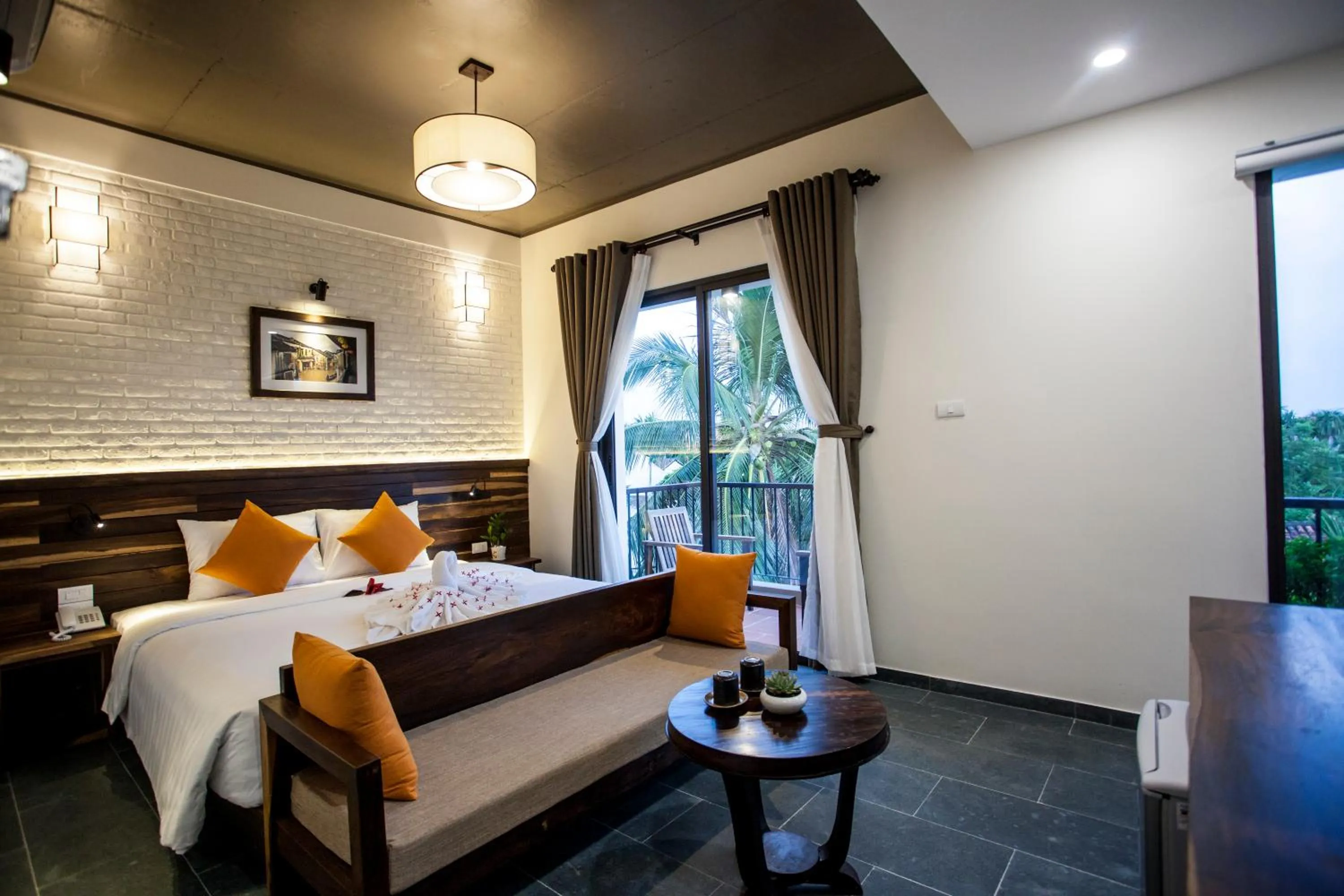 Bedroom, Bed in Sông Lụa (Silk River Villa)