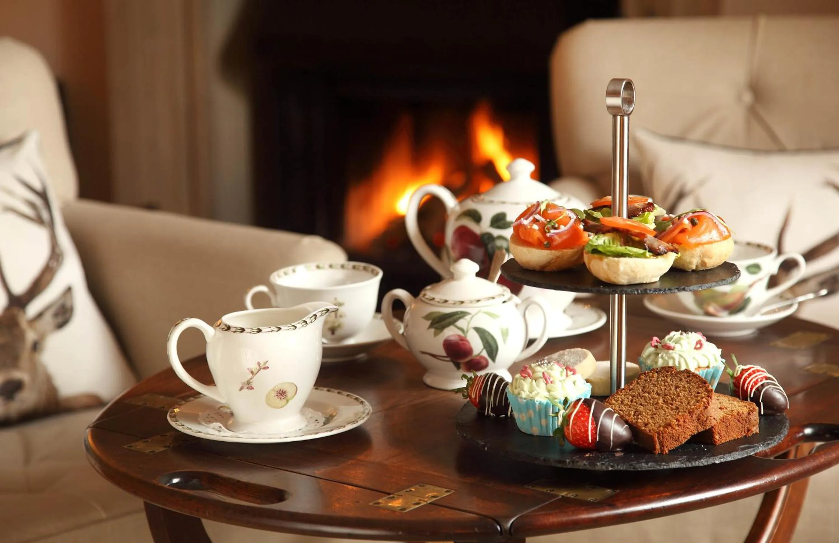 Food and drinks in Kilcamb Lodge Hotel