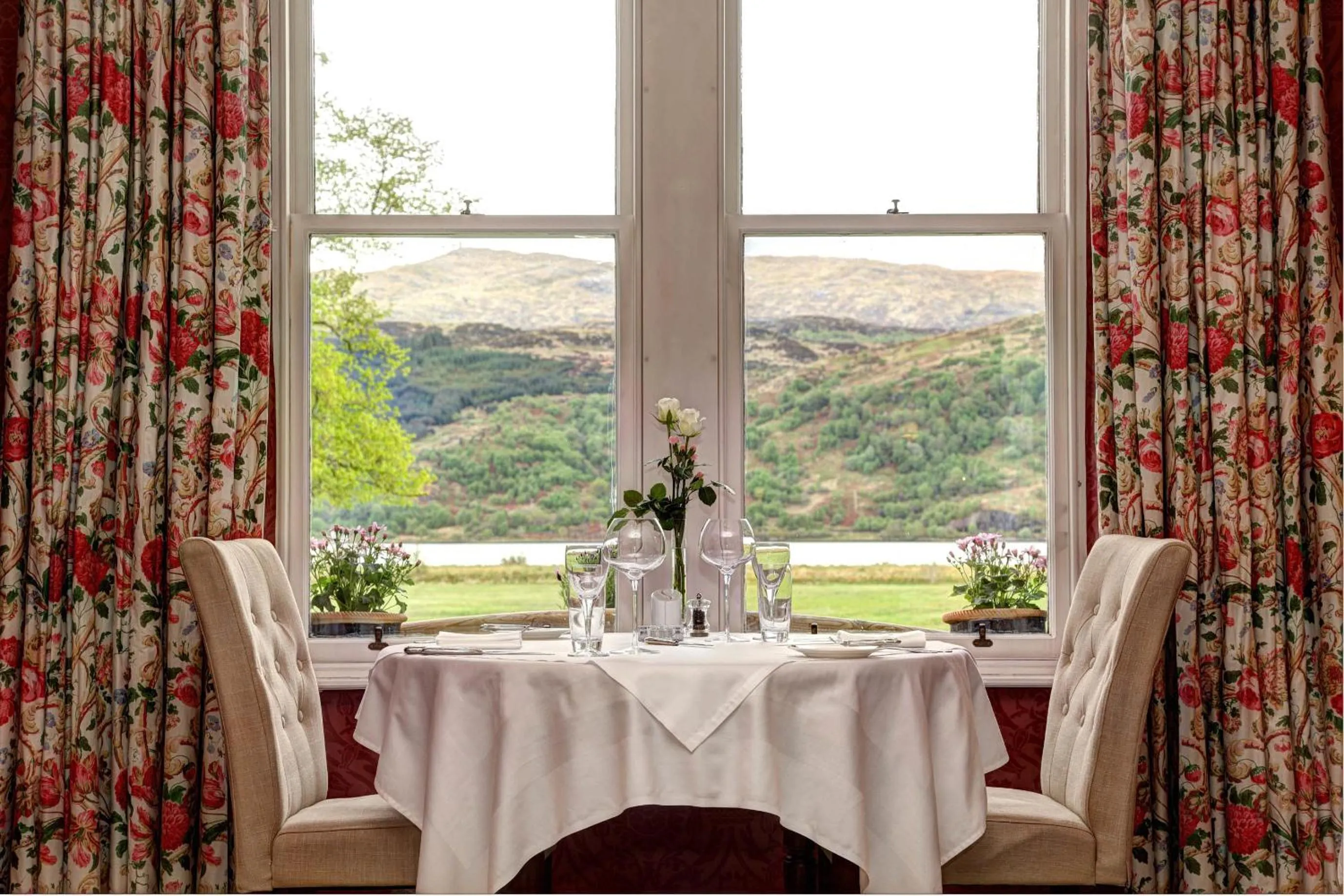 Food and drinks in Kilcamb Lodge Hotel