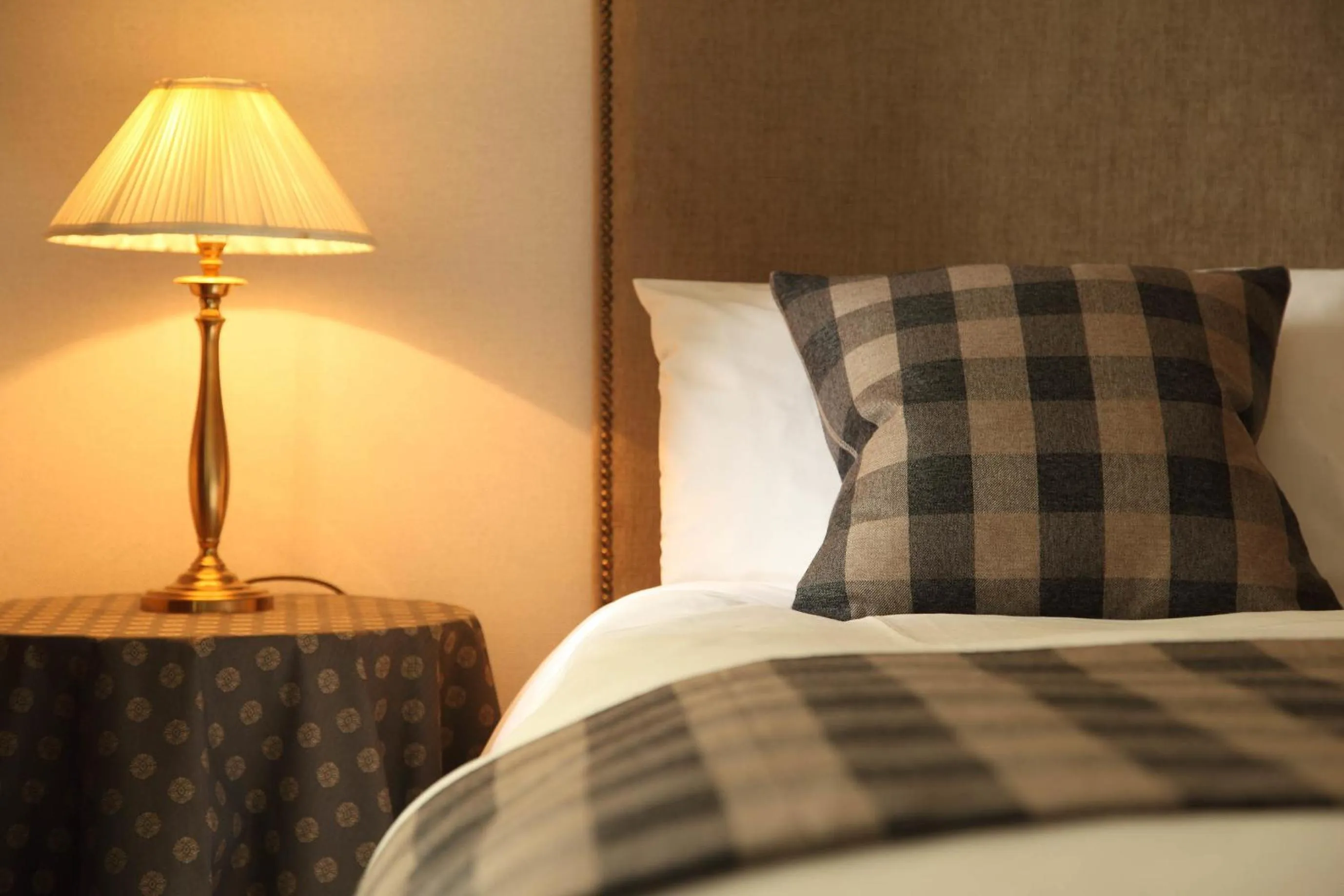 Decorative detail, Bed in Kilcamb Lodge Hotel