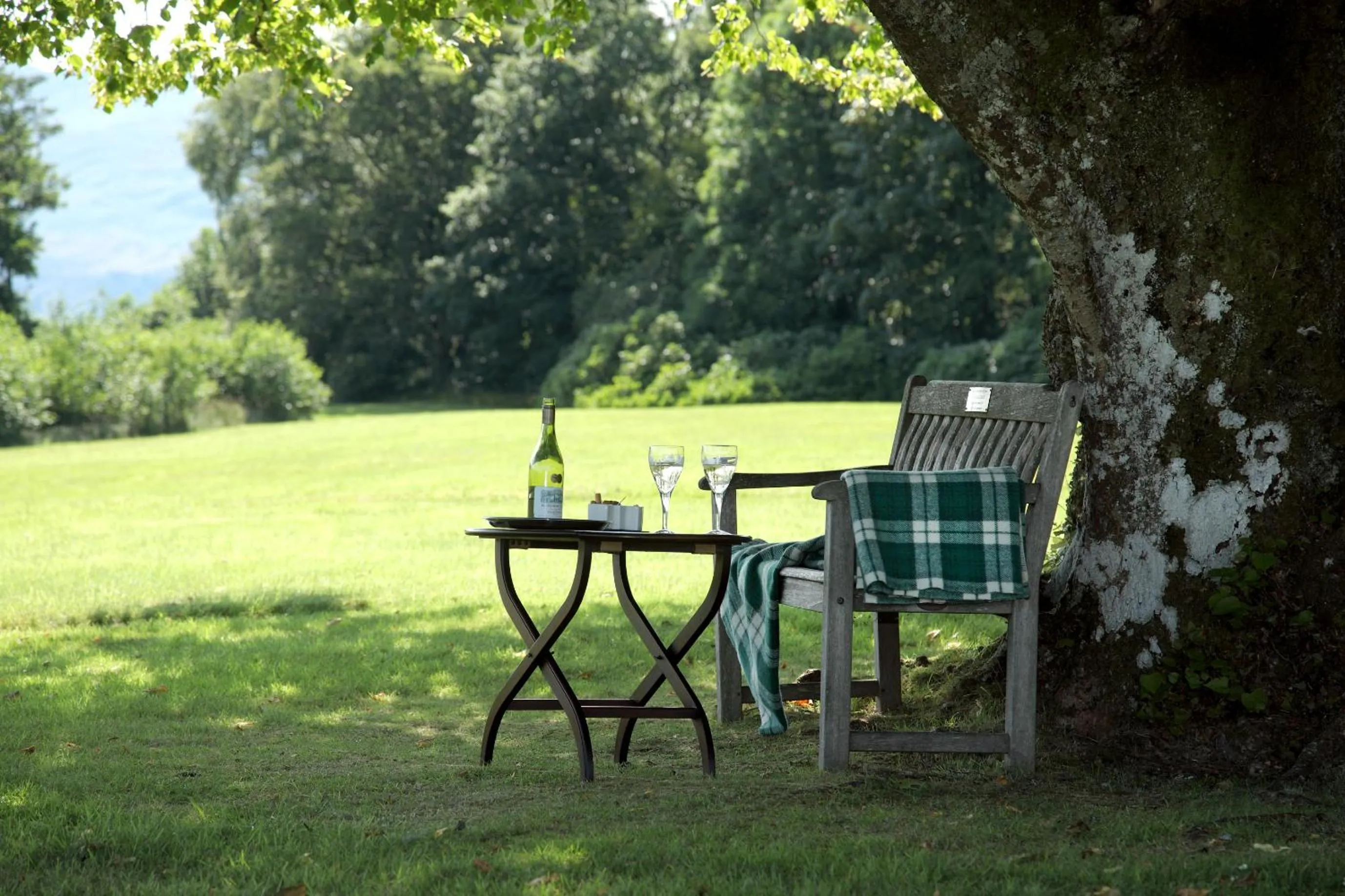 Garden in Kilcamb Lodge Hotel