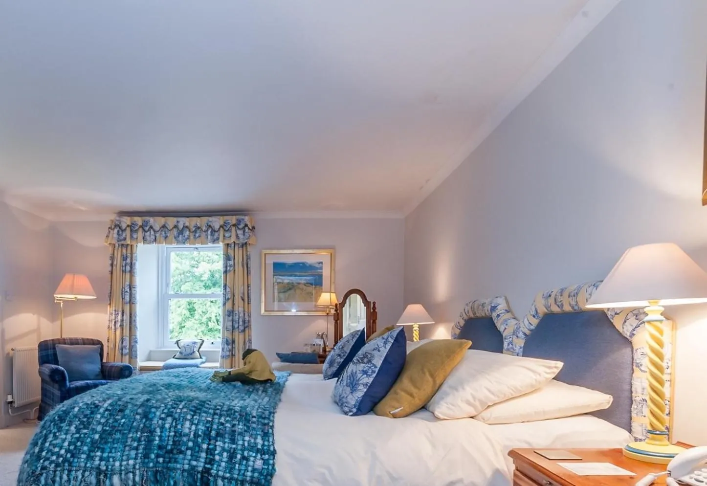 Bedroom, Bed in Kilcamb Lodge Hotel