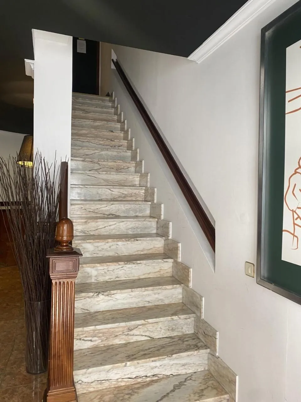 Lobby or reception in Hotel Bayona