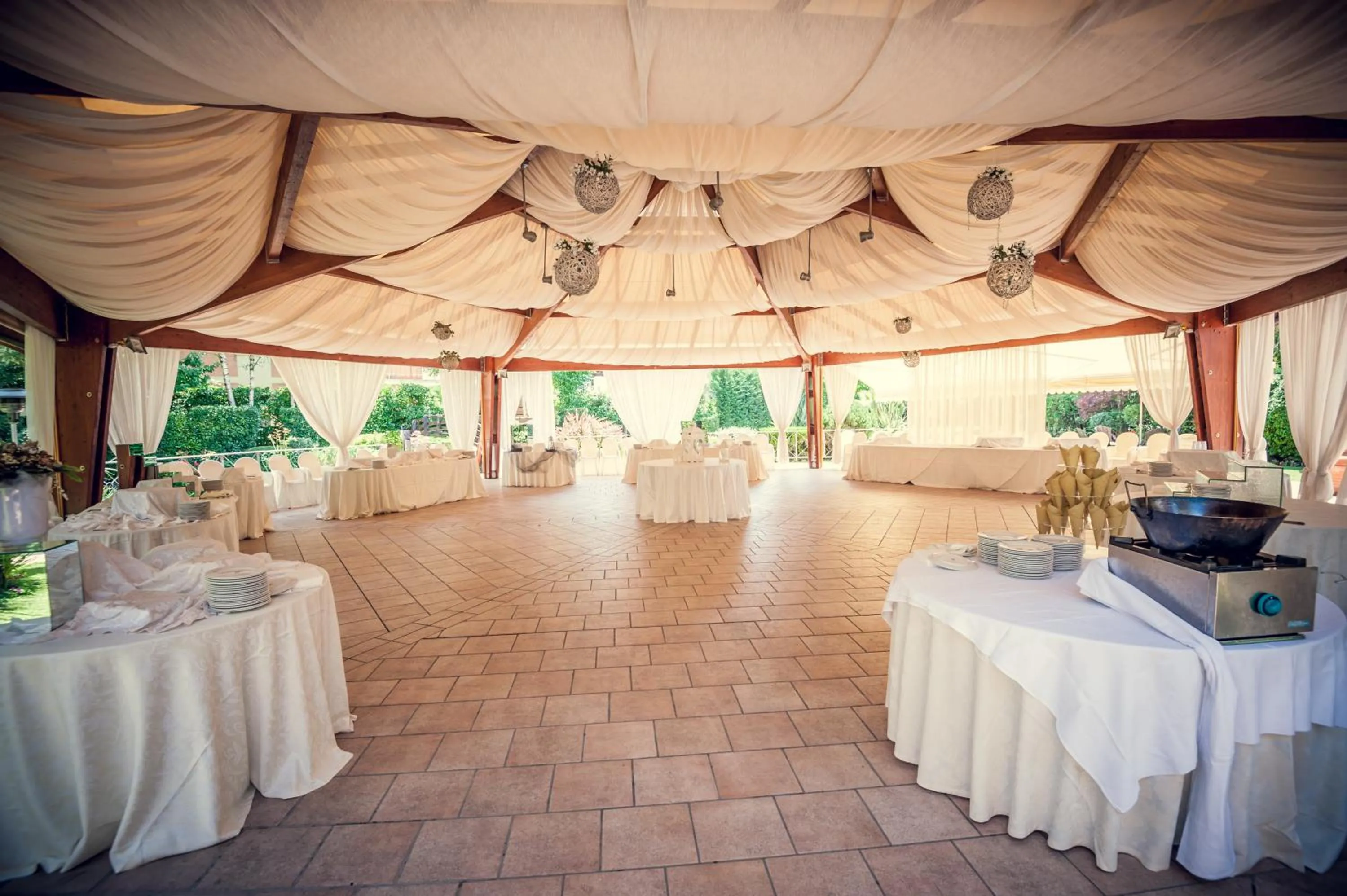 Garden in Hotel Villa Ida