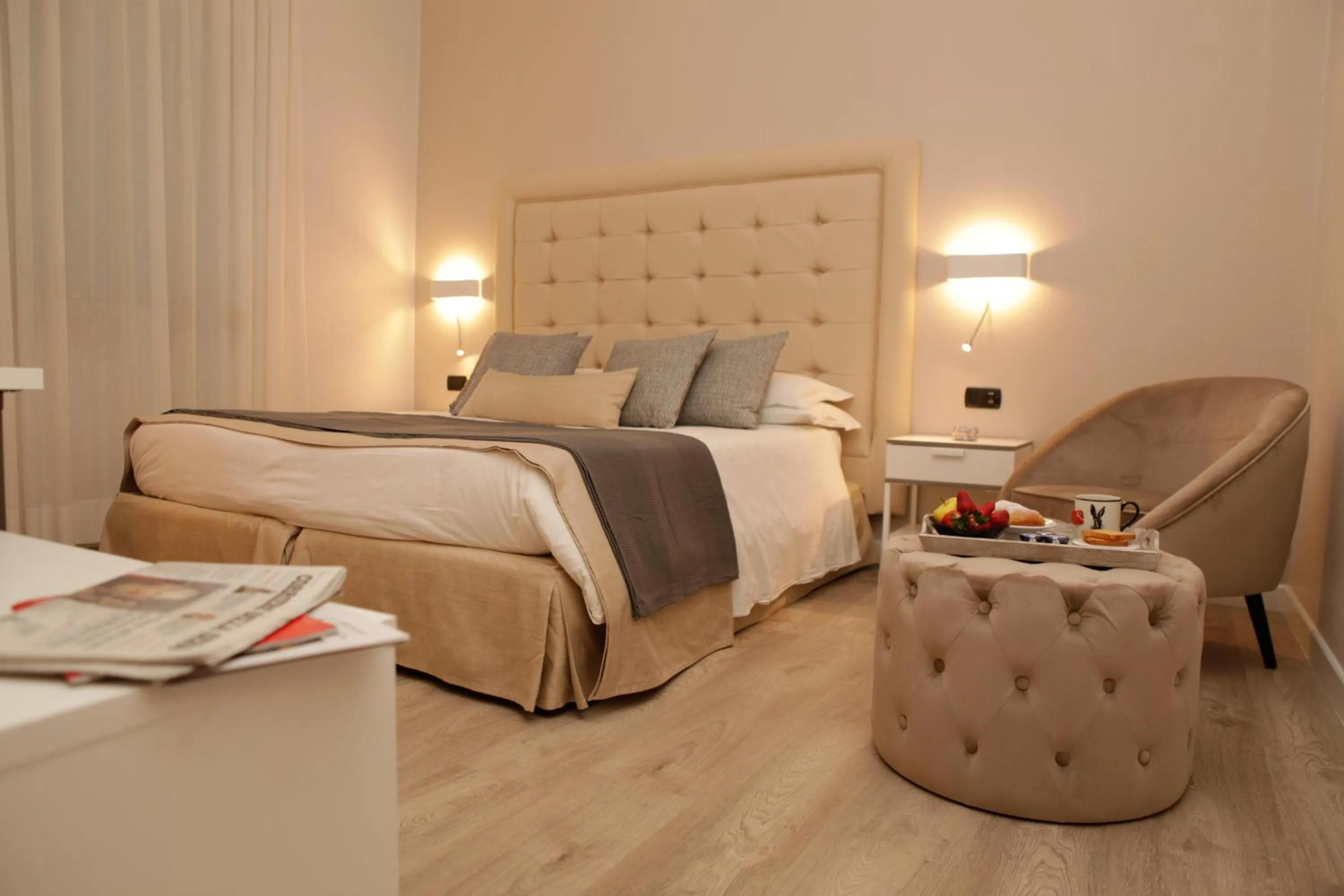 Bedroom, Bed in Hotel Villa Ida