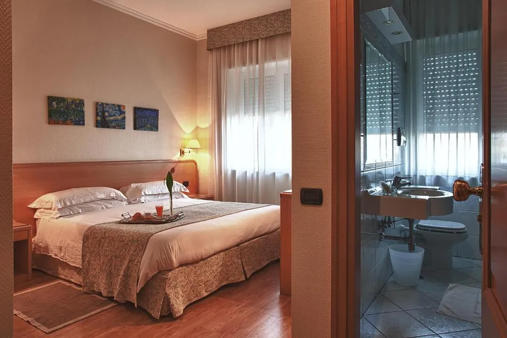 Bedroom, Bed in Hotel Villa Ida