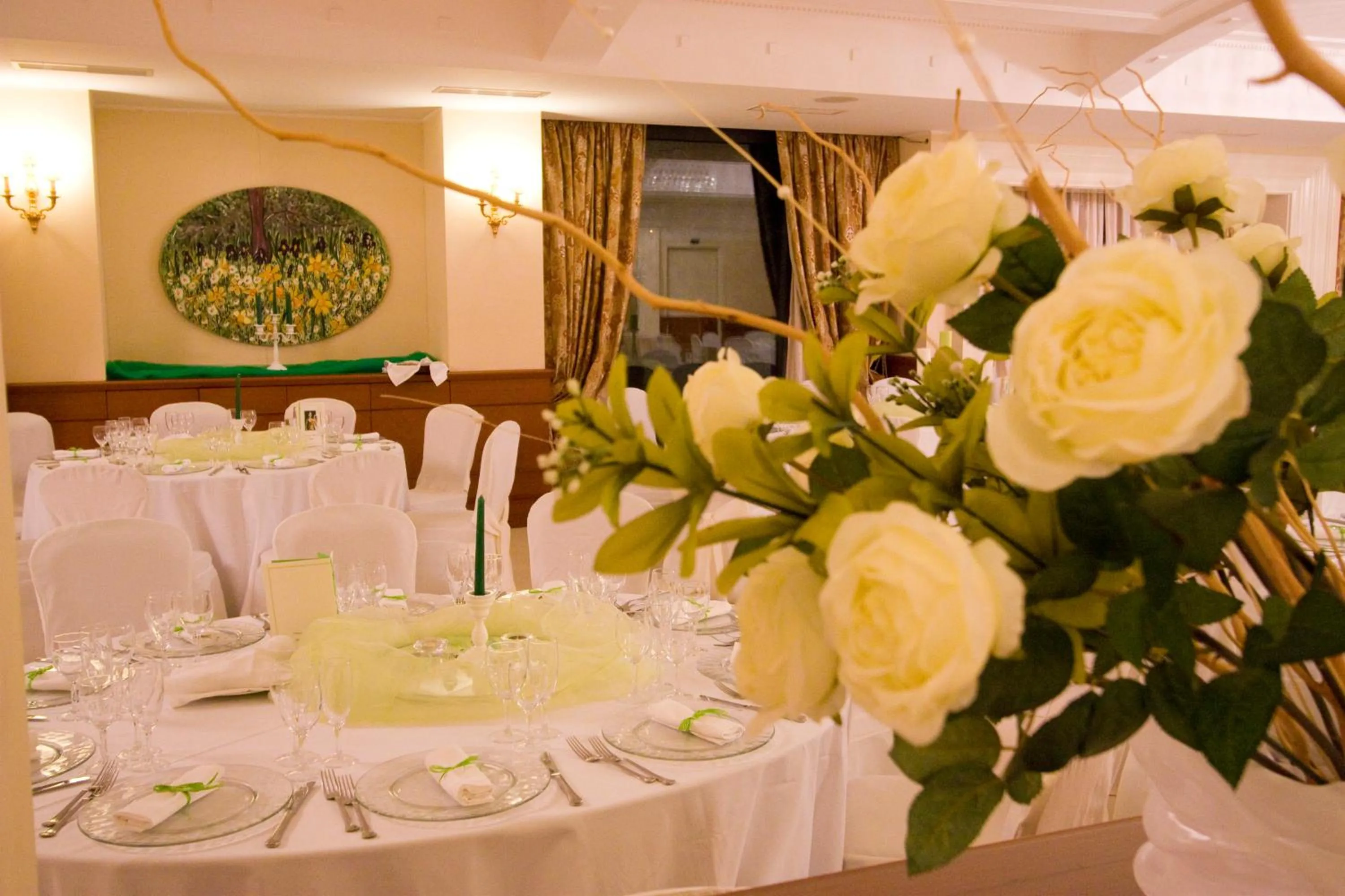 Decorative detail in Hotel Villa Ida