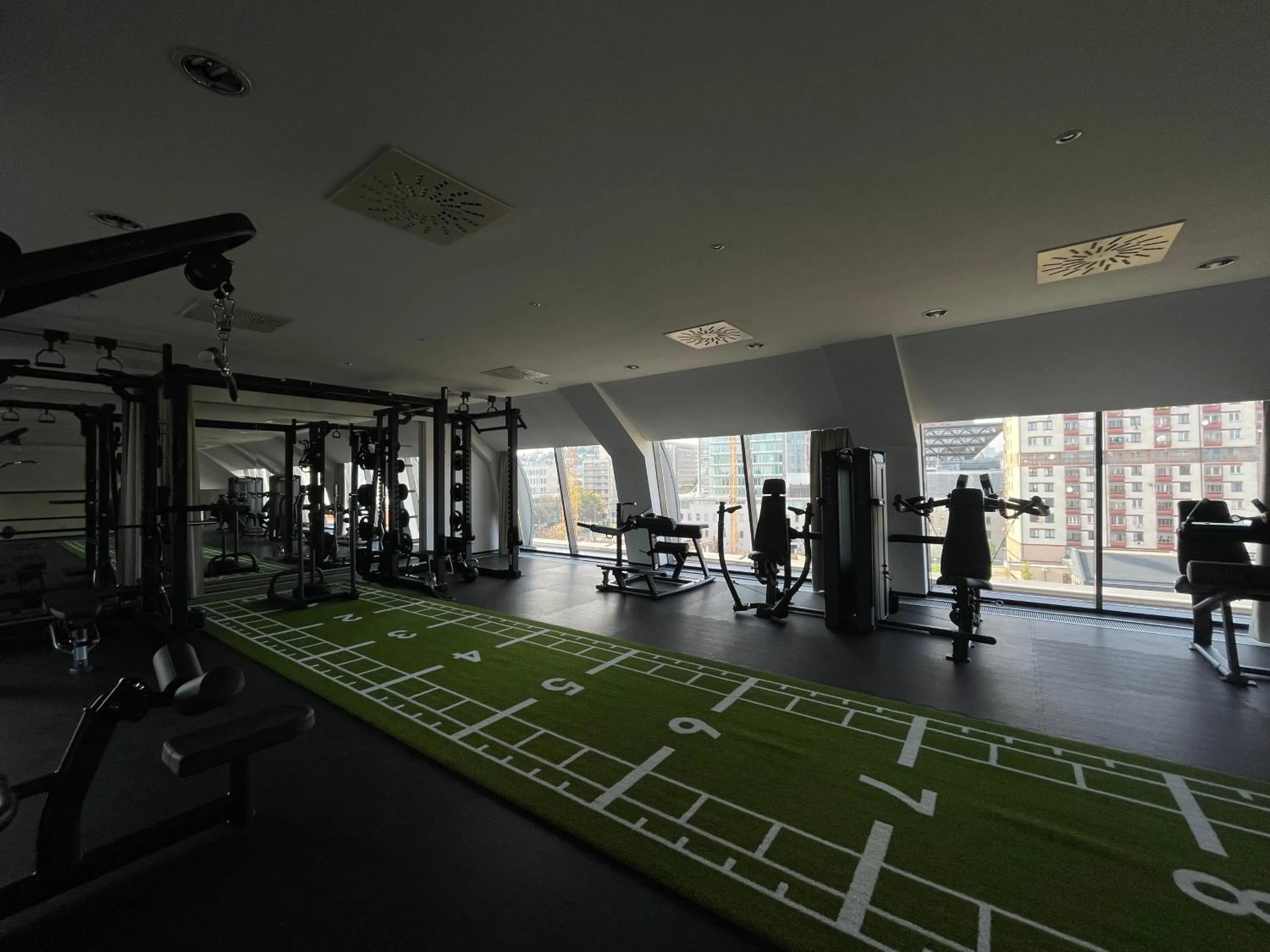 Fitness centre/facilities in Hotel Saffron