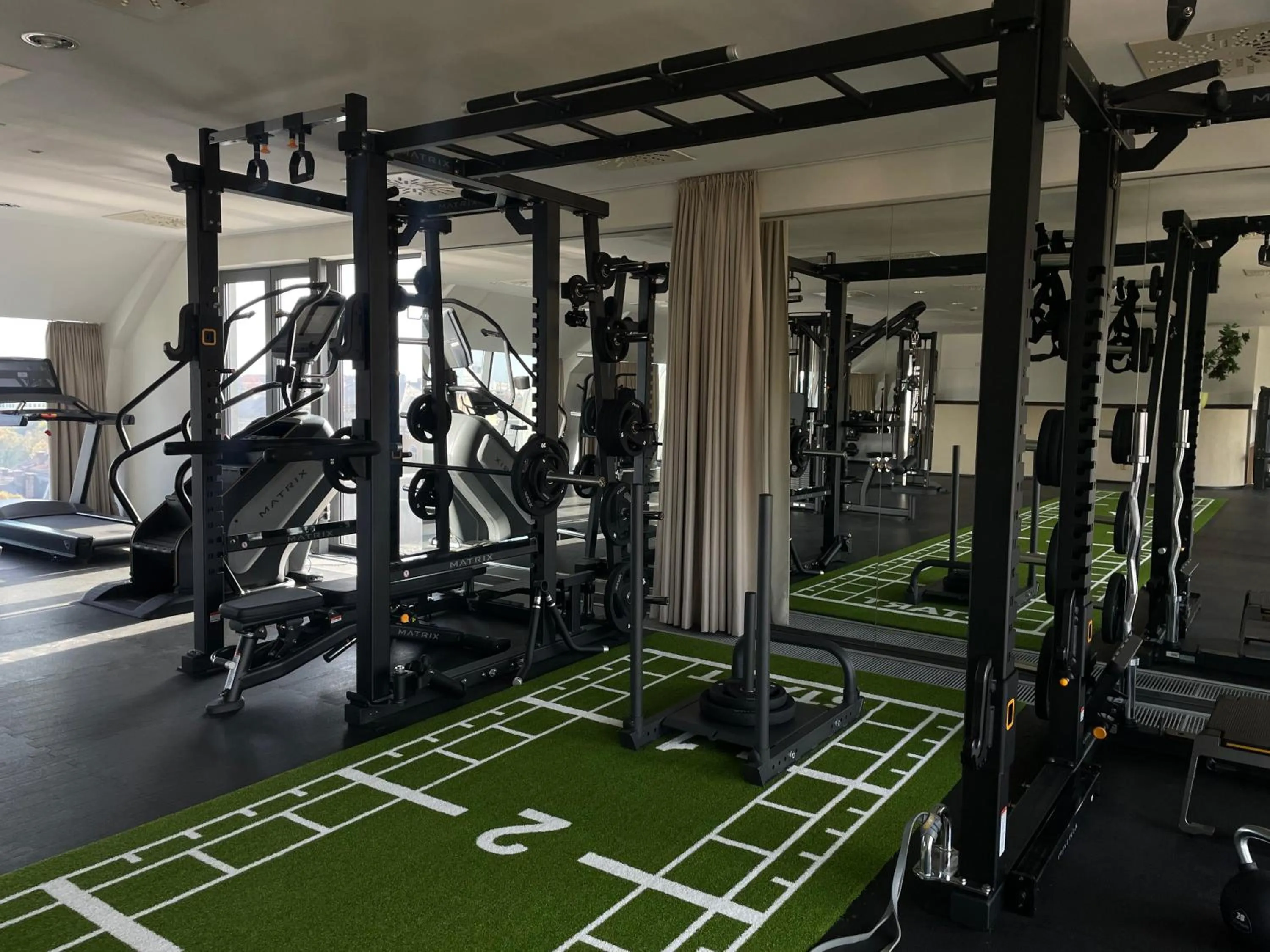 Fitness centre/facilities in Hotel Saffron