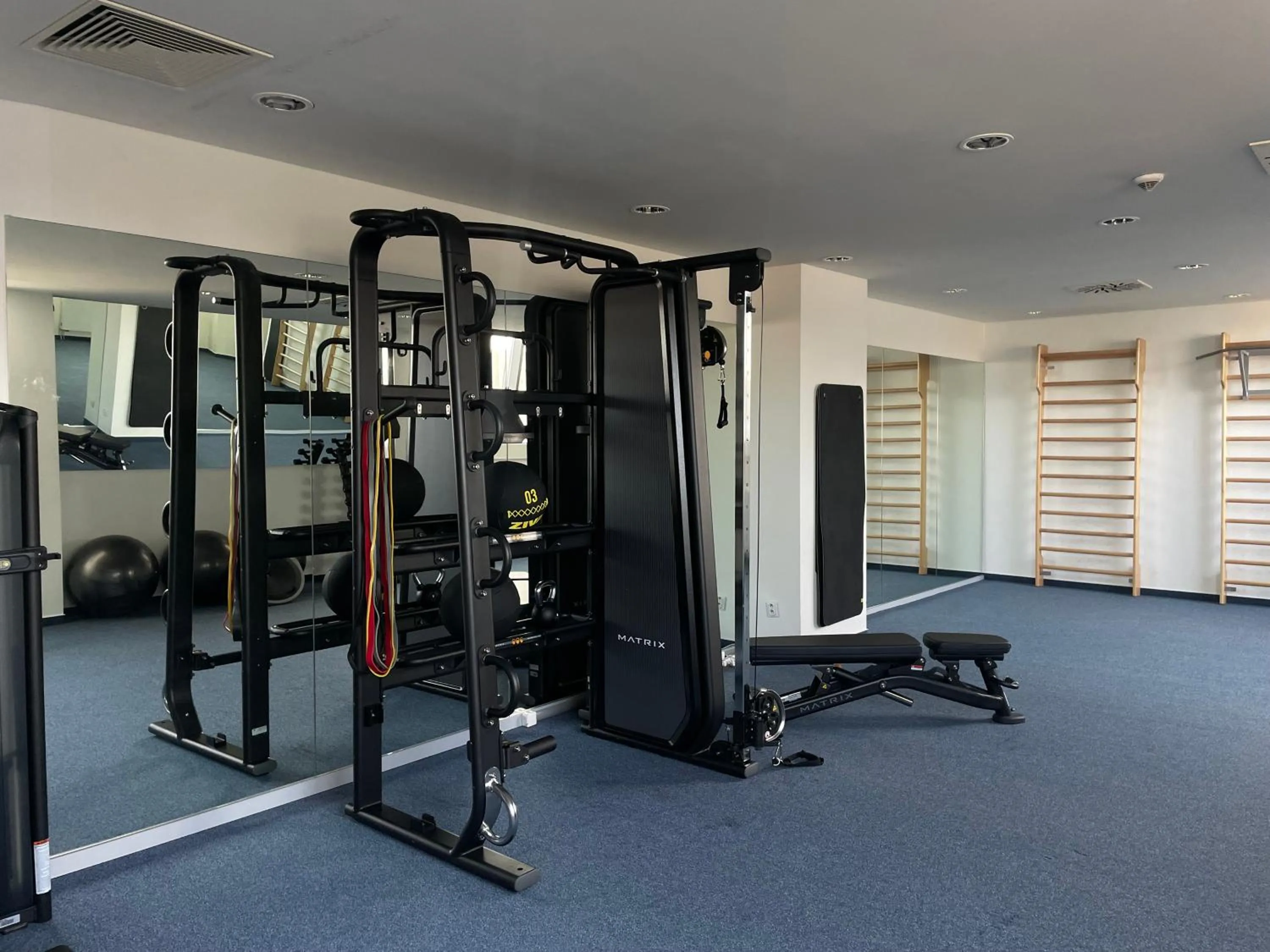 Fitness centre/facilities in Hotel Saffron