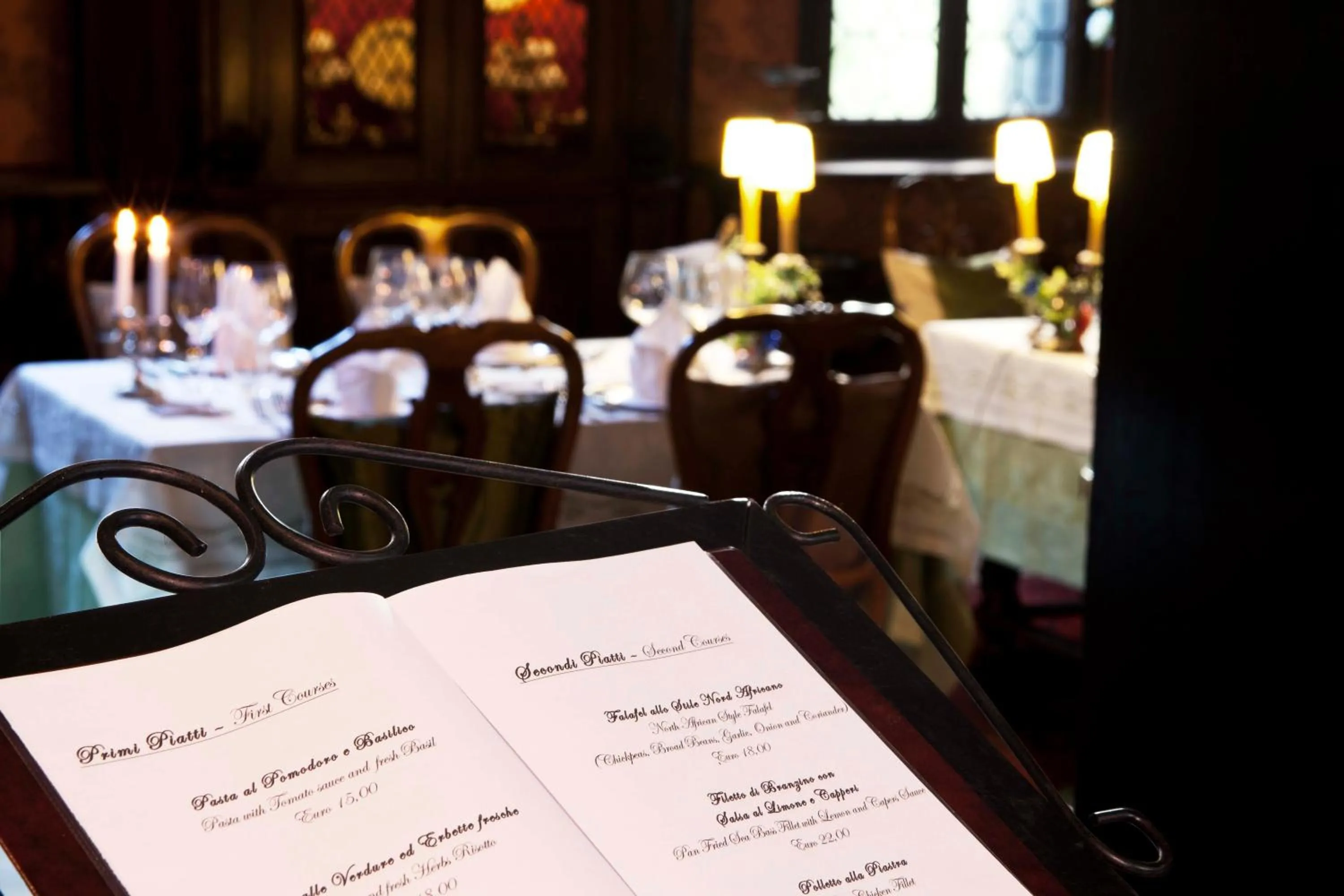 Restaurant/places to eat in Palazzetto Pisani Grand Canal