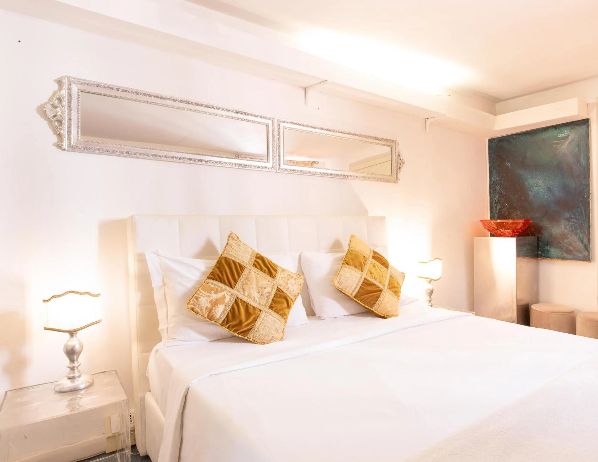 Bedroom, Bed in Palazzetto Pisani Grand Canal