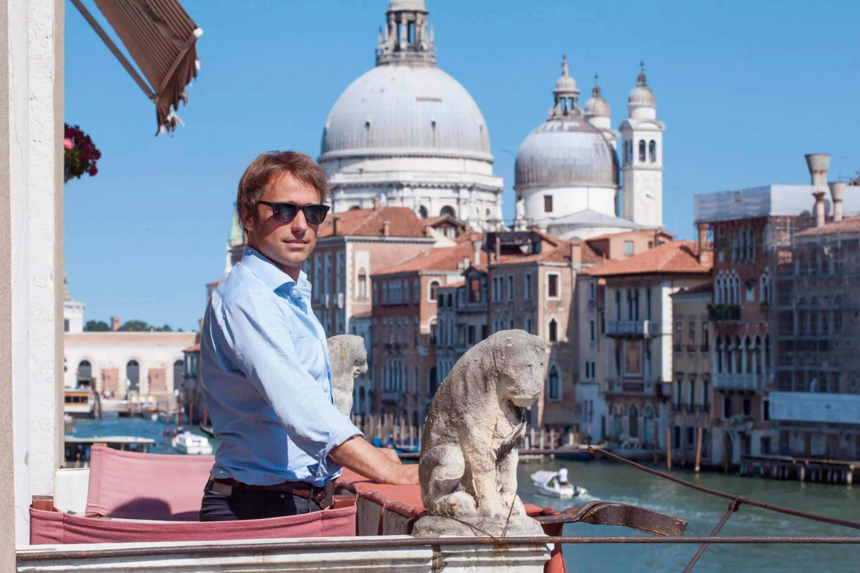 Balcony/Terrace in Palazzetto Pisani Grand Canal