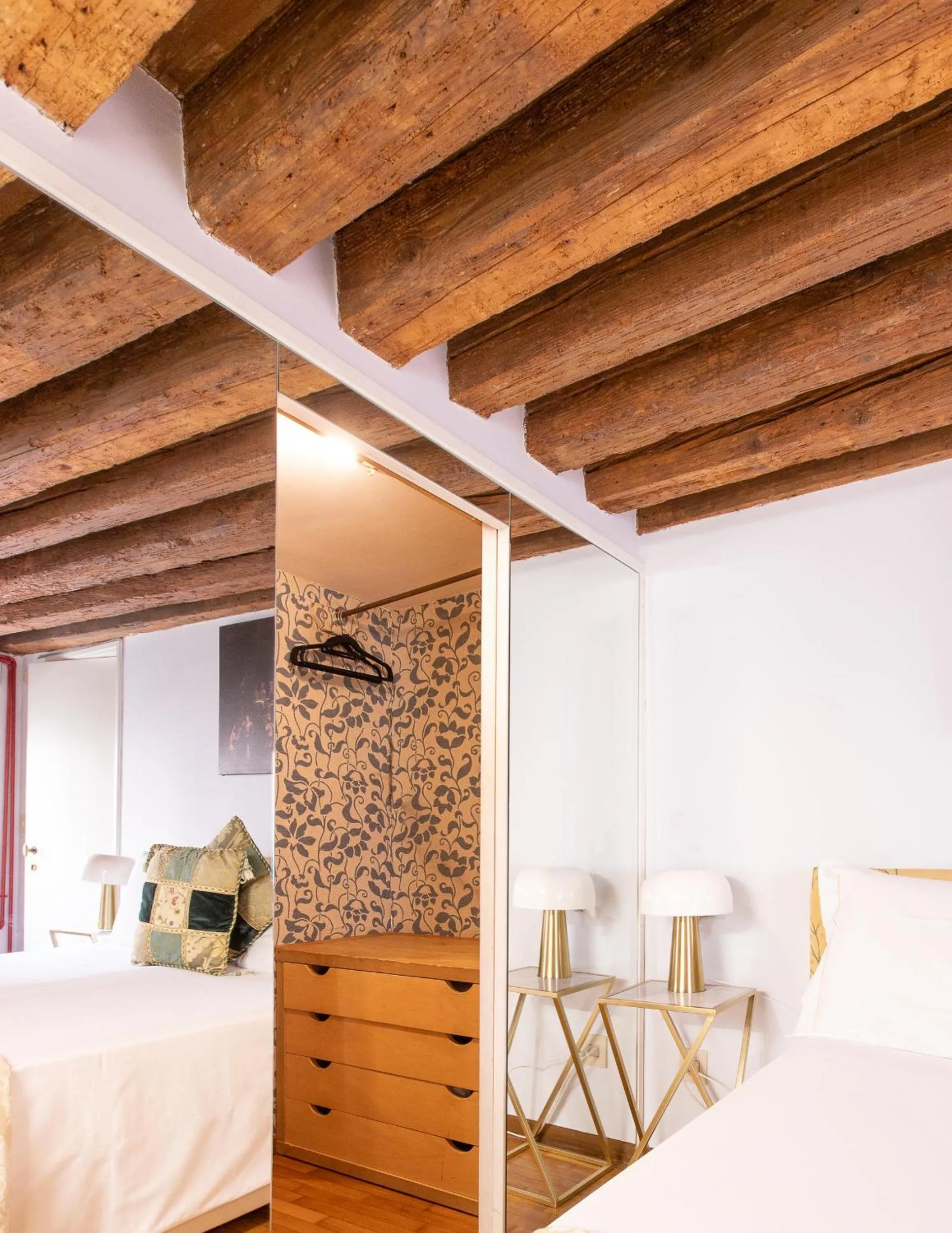 Bedroom, Bed in Palazzetto Pisani Grand Canal