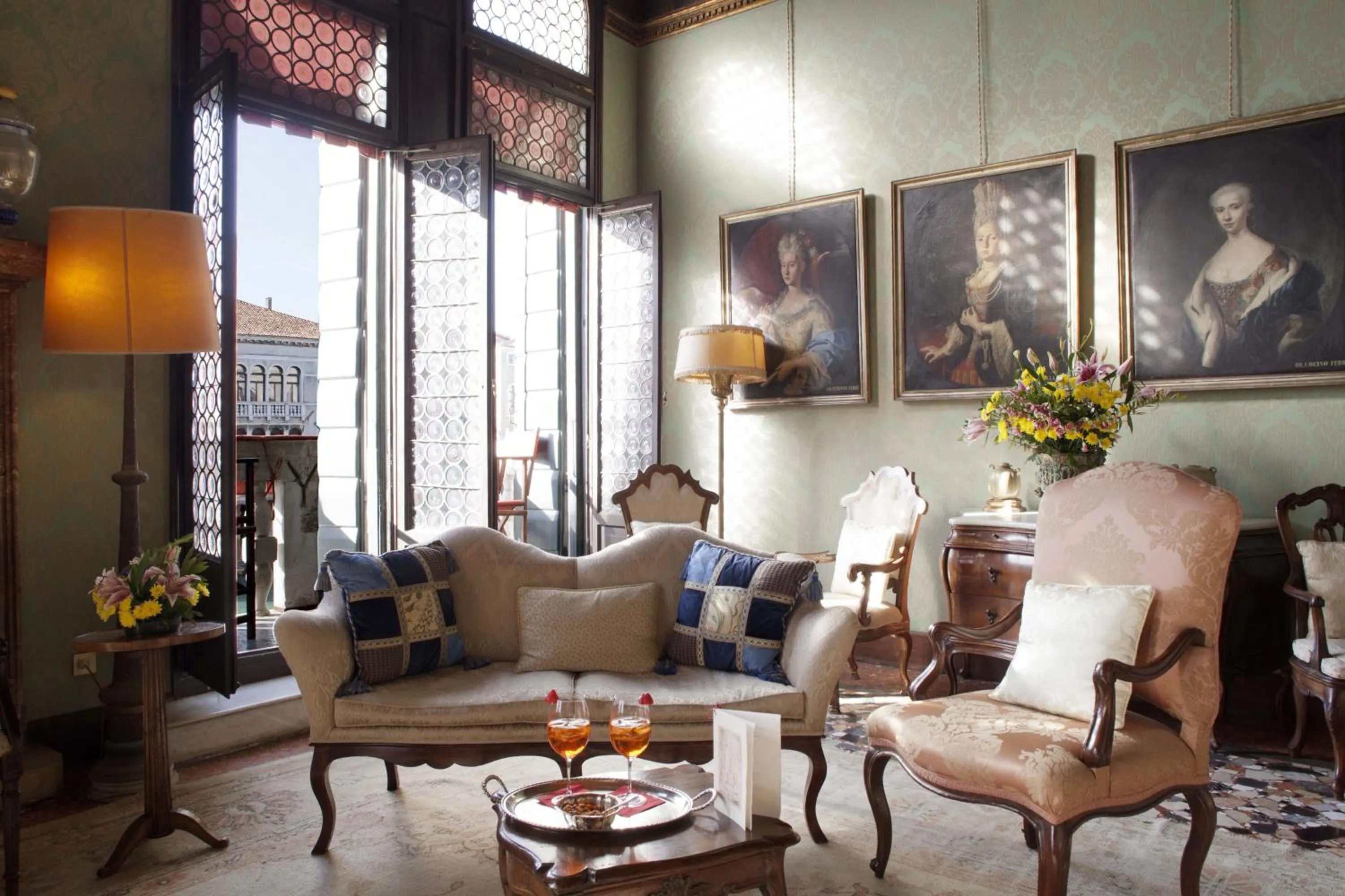 Food close-up in Palazzetto Pisani Grand Canal