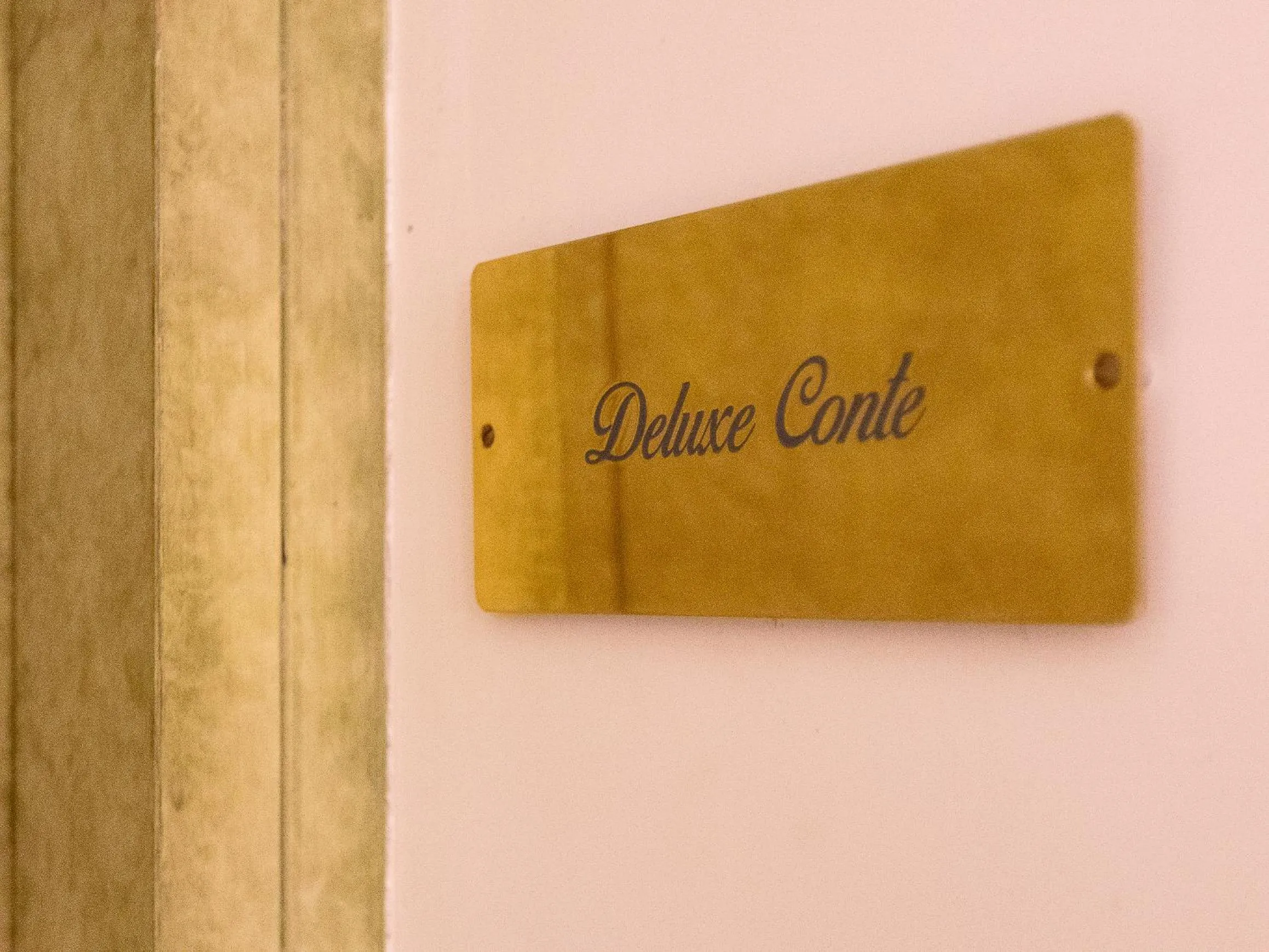 Logo/Certificate/Sign in Palazzetto Pisani Grand Canal