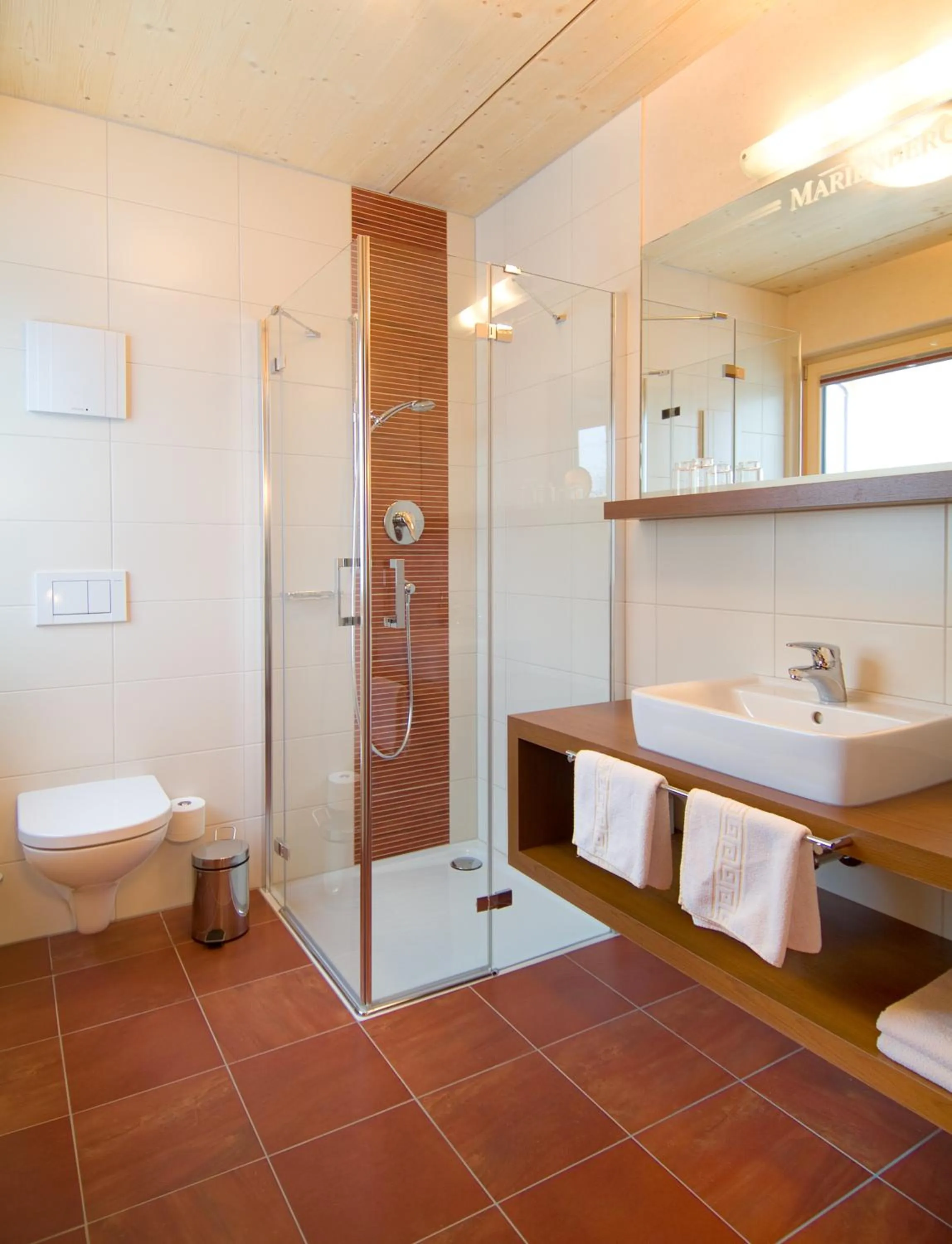 Shower in Apart Marienberg