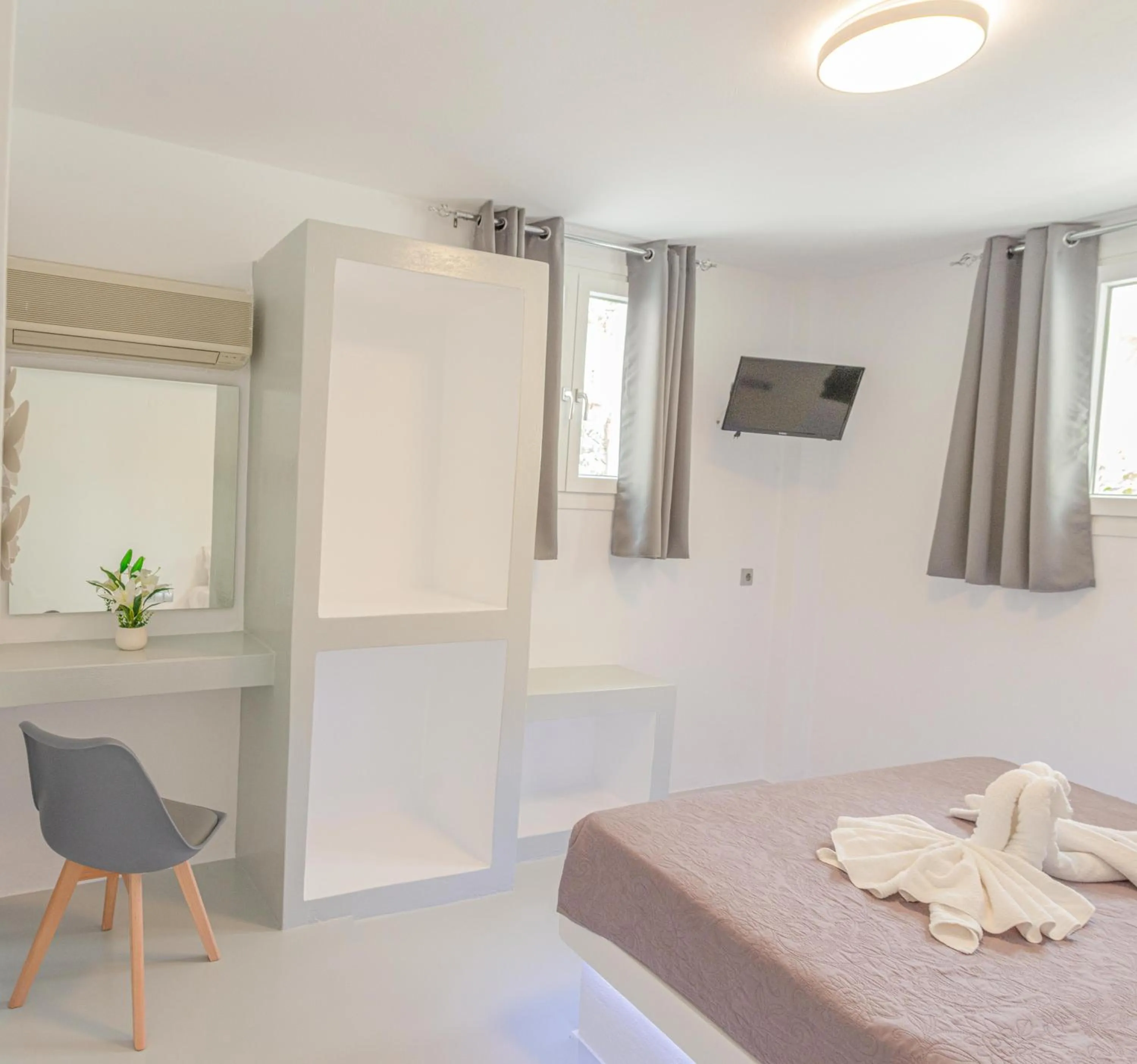 Bedroom, Bed in Villa Katerina