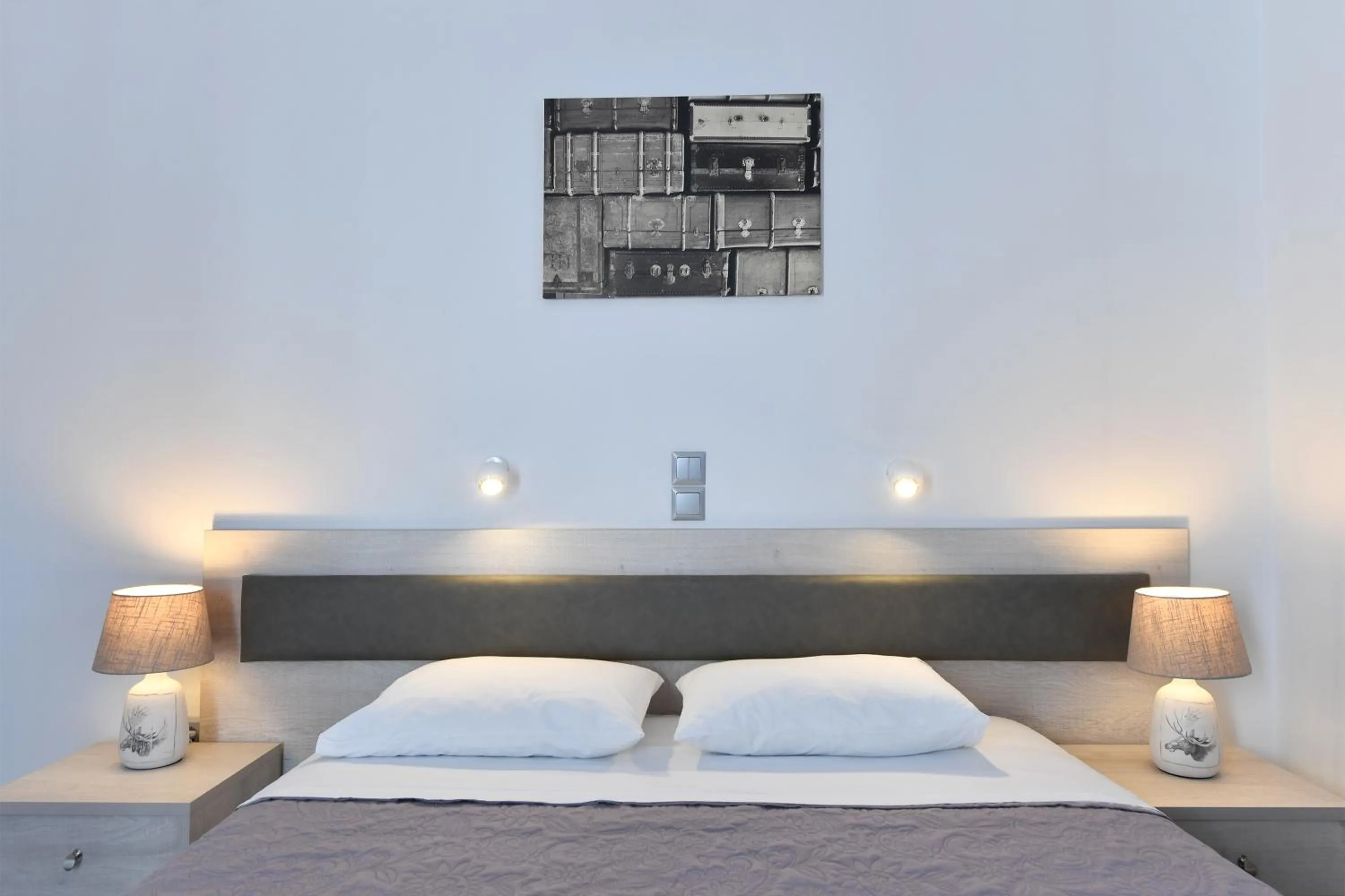 Bedroom, Bed in Villa Katerina