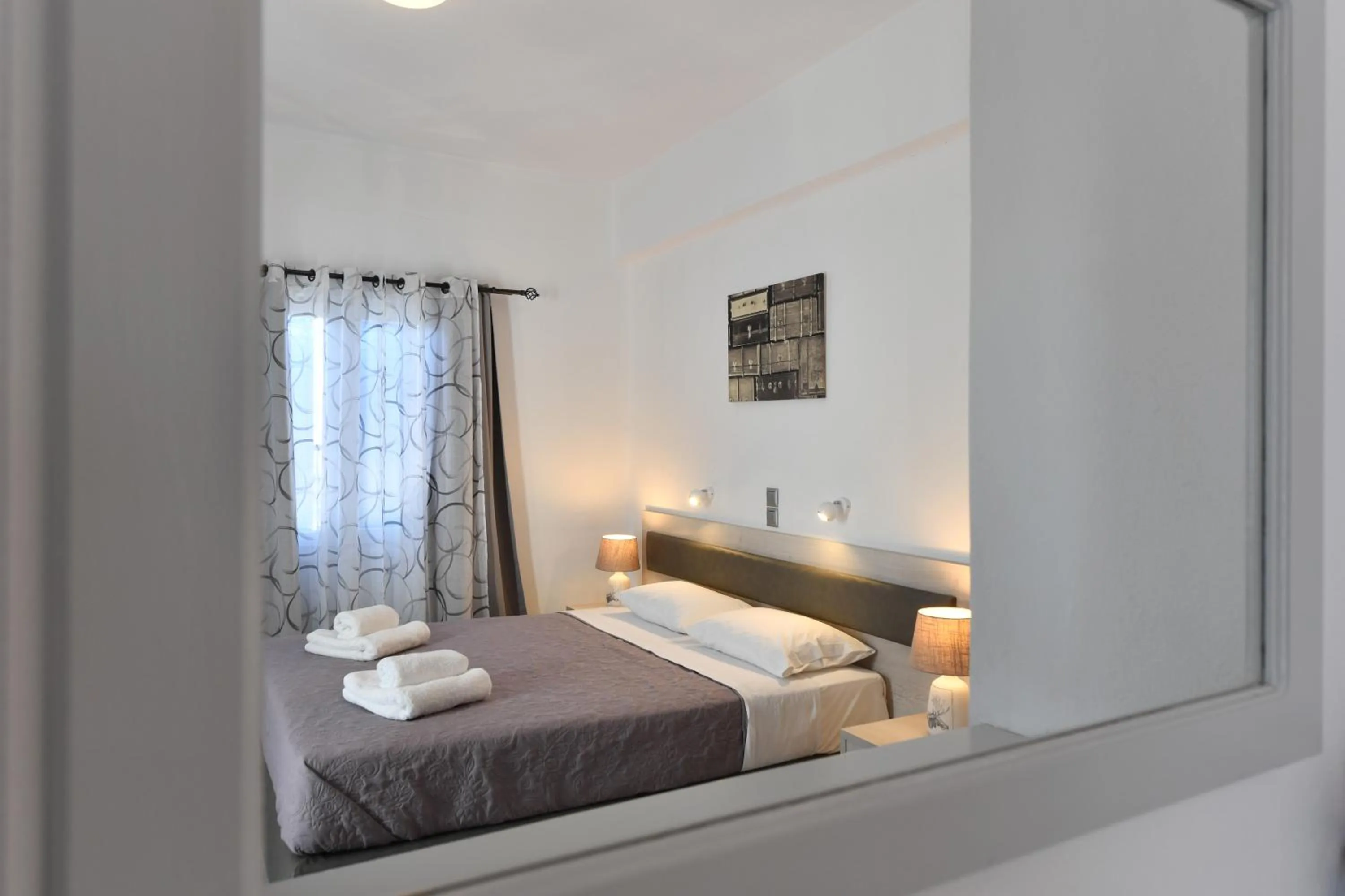 Bedroom, Bed in Villa Katerina