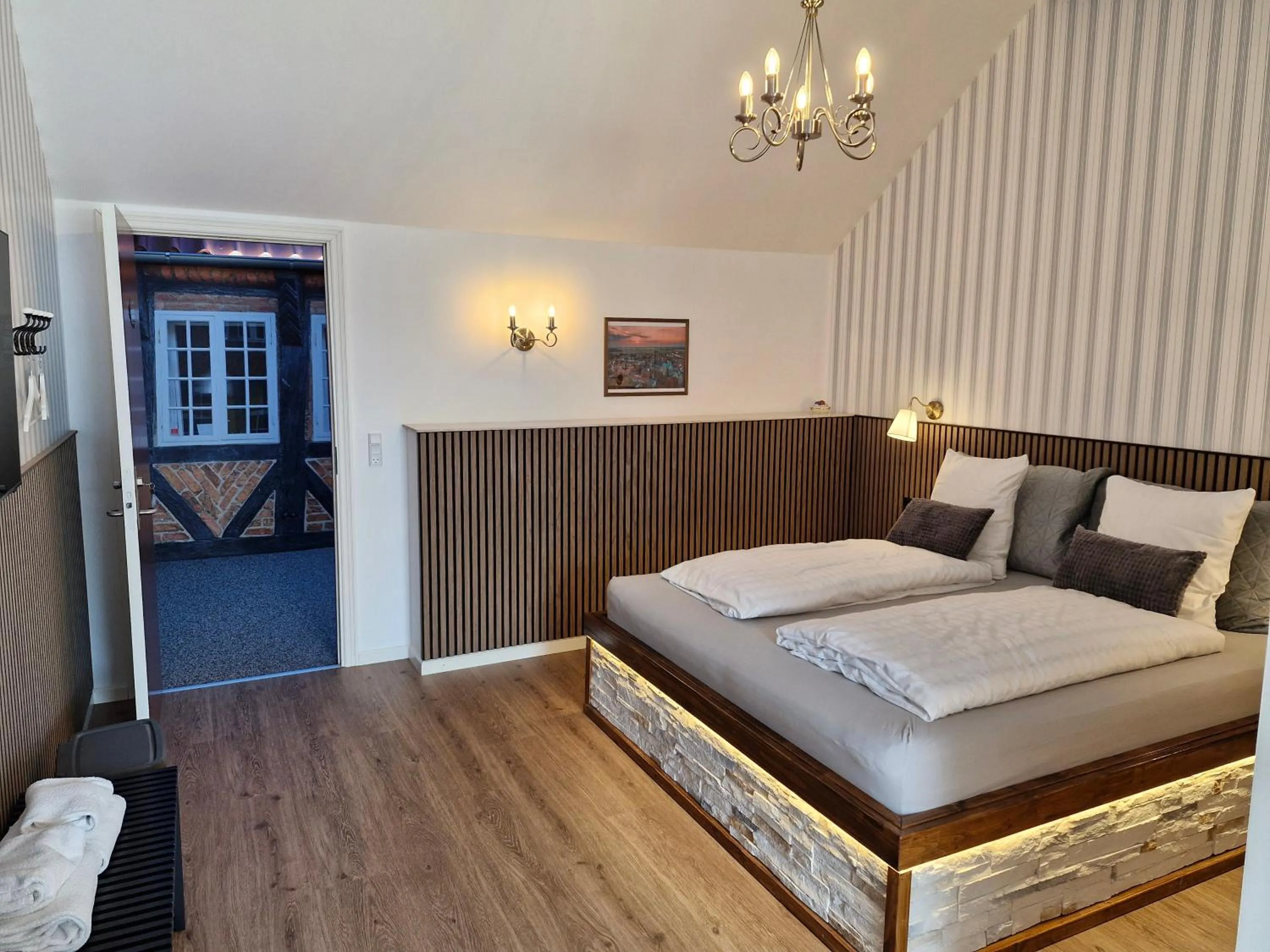 Bedroom, Bed in Gørdinglund Herregård Bed & Breakfast