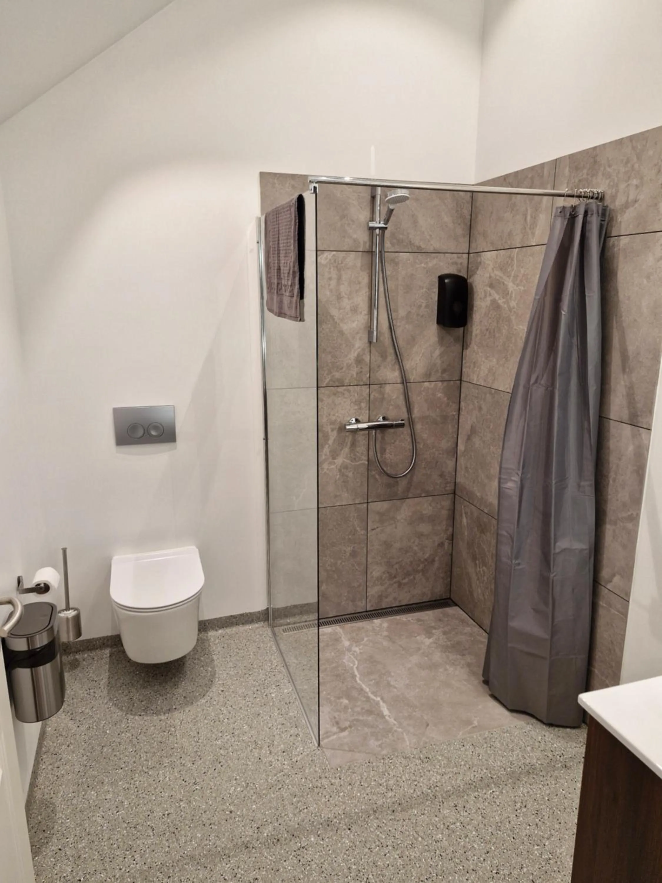 Bathroom in Gørdinglund Herregård Bed & Breakfast