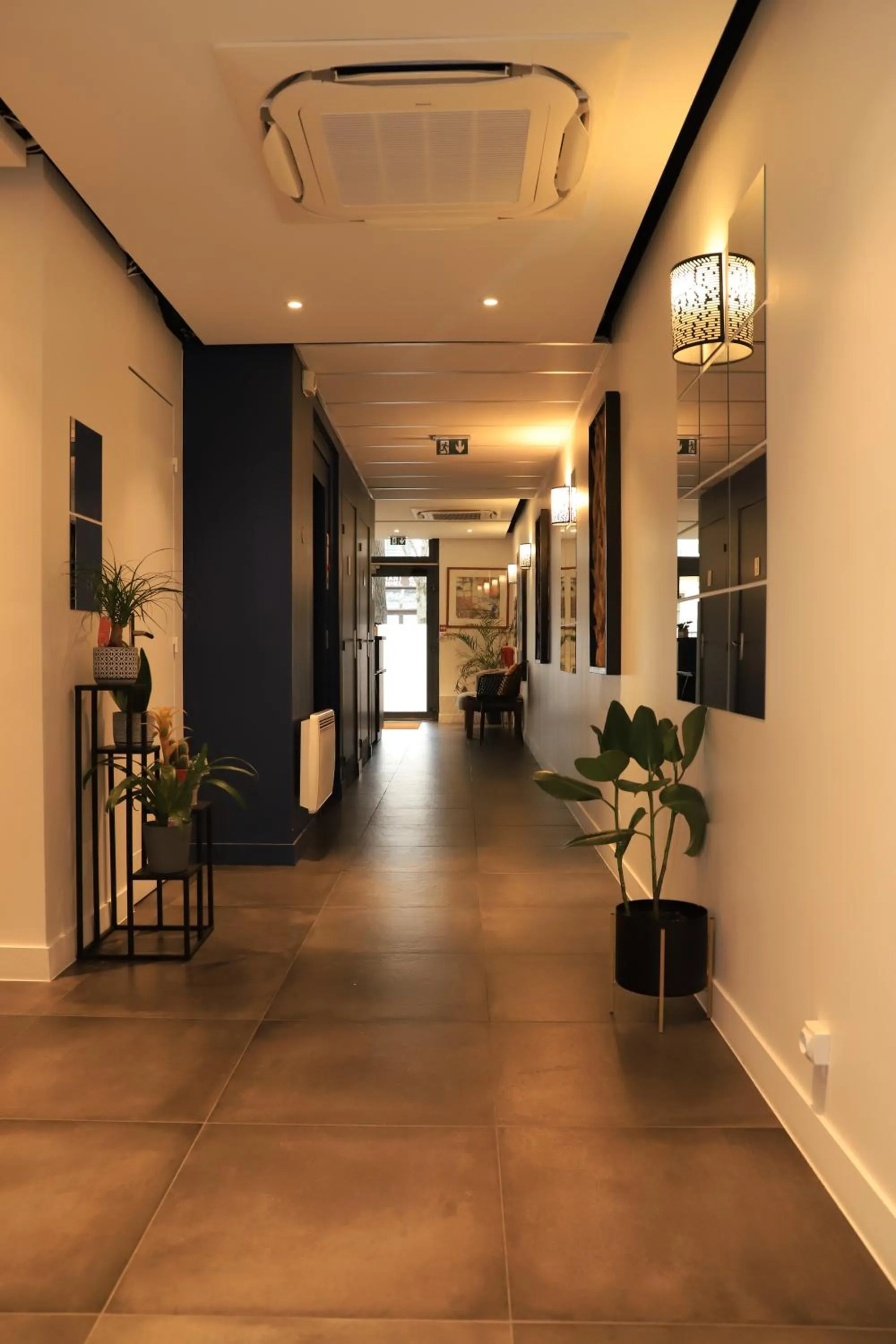 Lobby or reception in AMHotel Italie