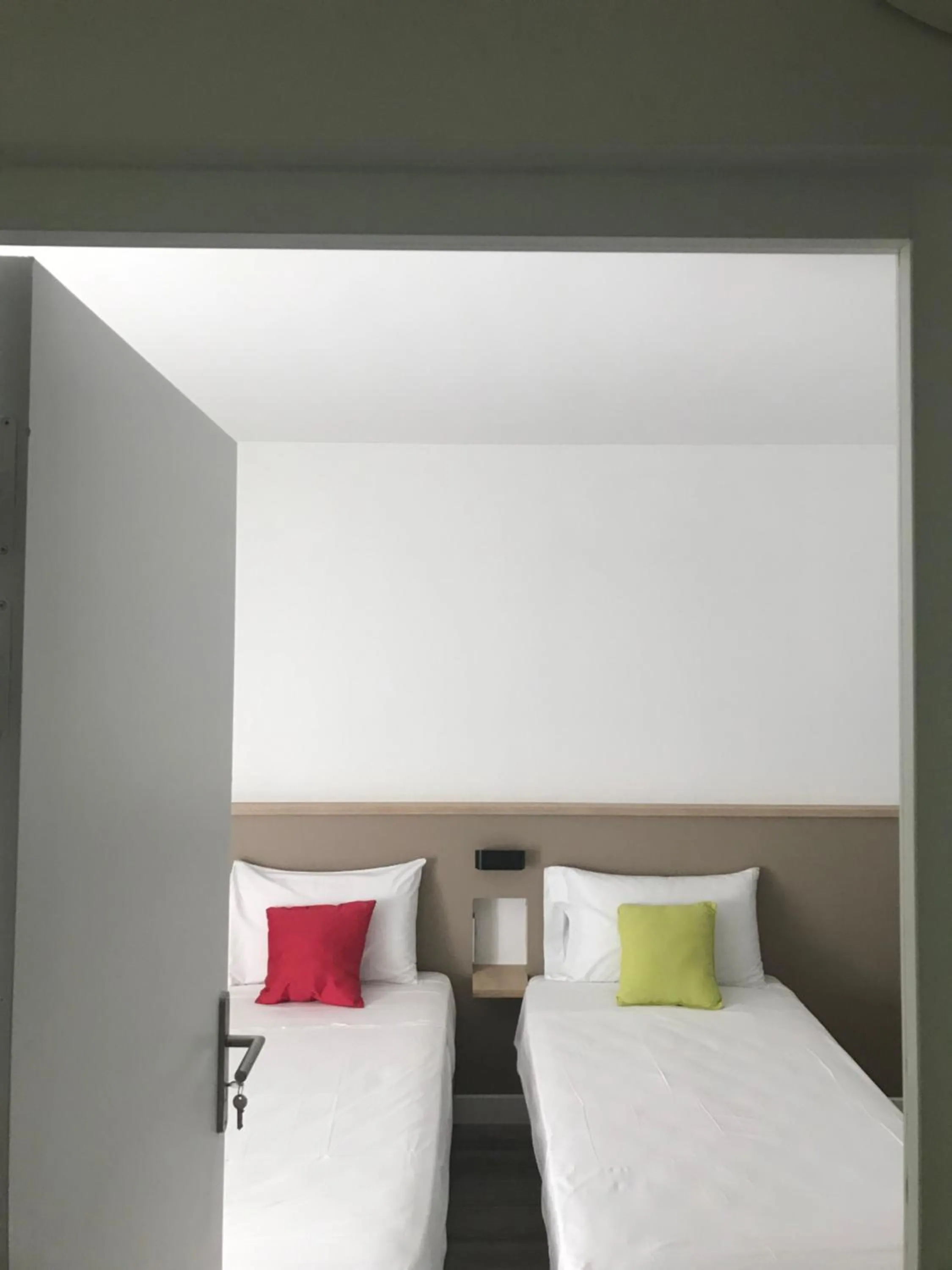 Bed in AMHotel Italie
