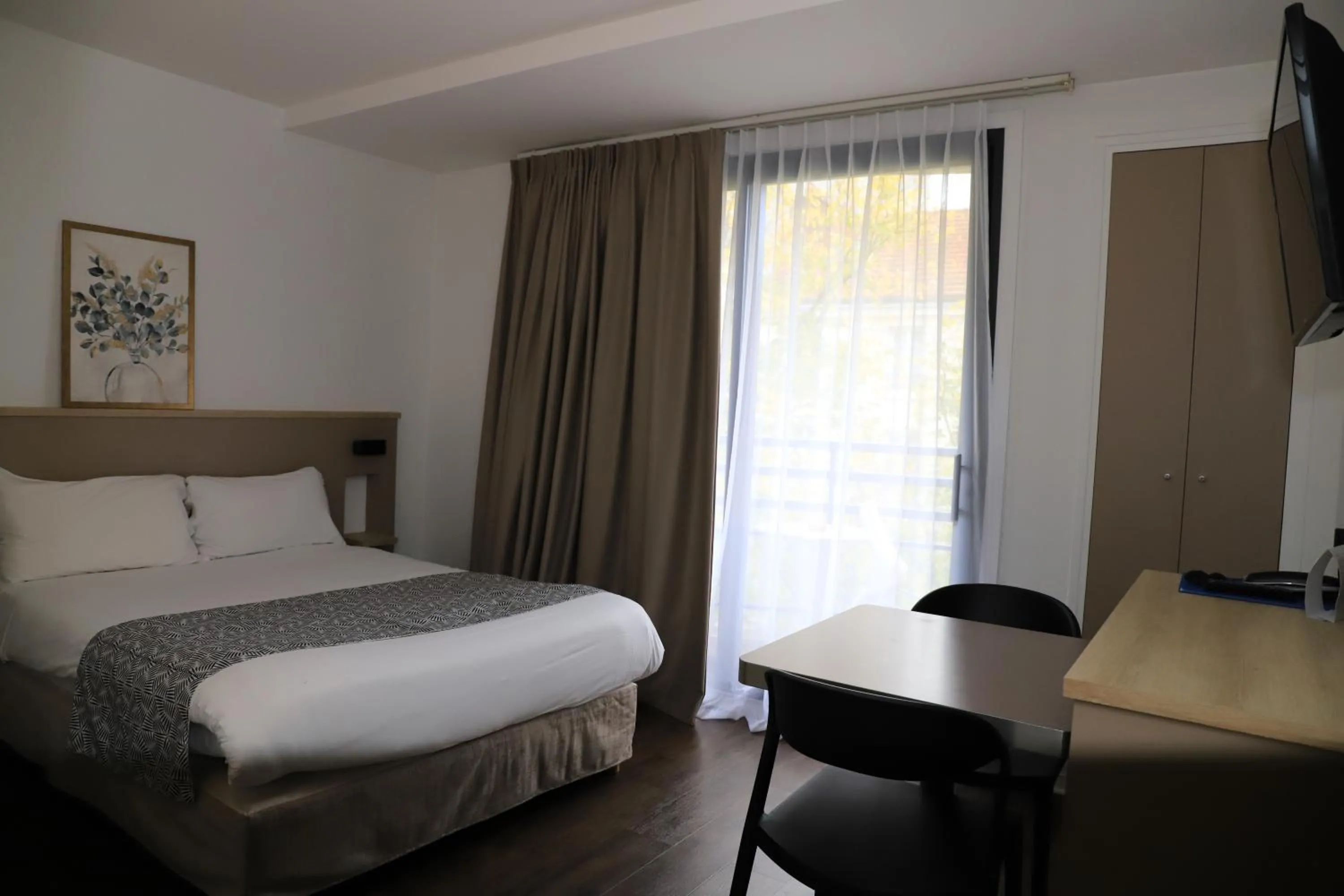 Bed in AMHotel Italie