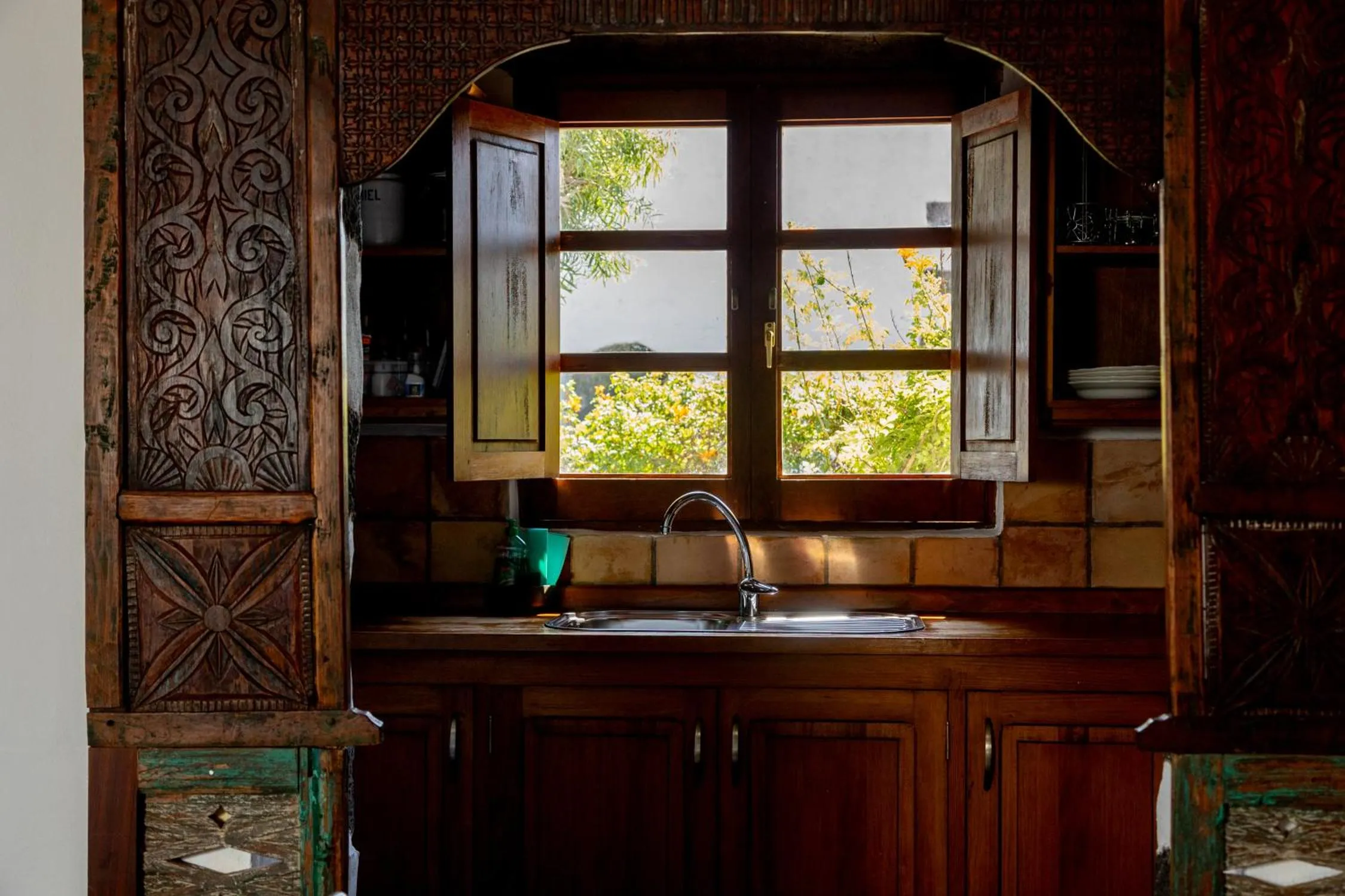 Kitchen or kitchenette in Finca Tomaren